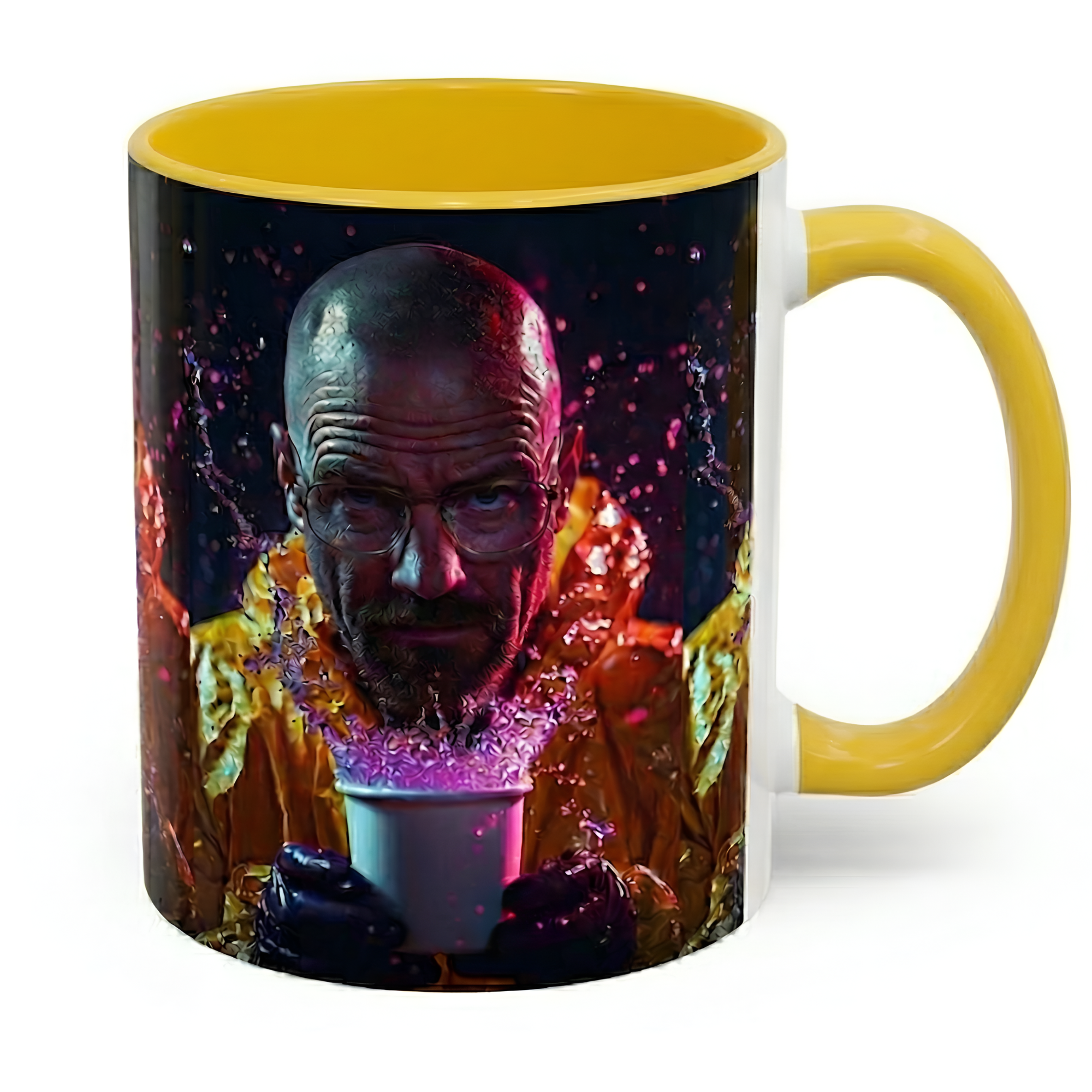 Walter White Character Chemical Splash Mug