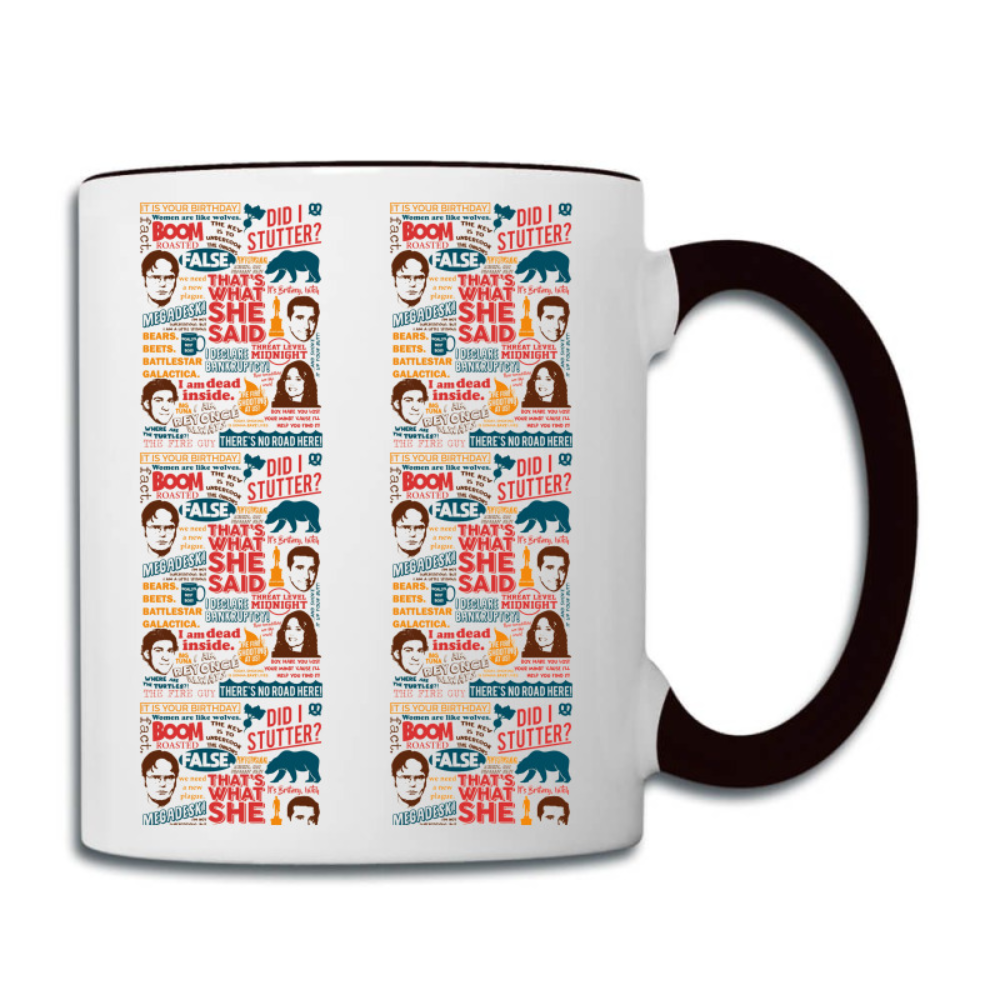 The Office Quotes Character Ceramic Mug