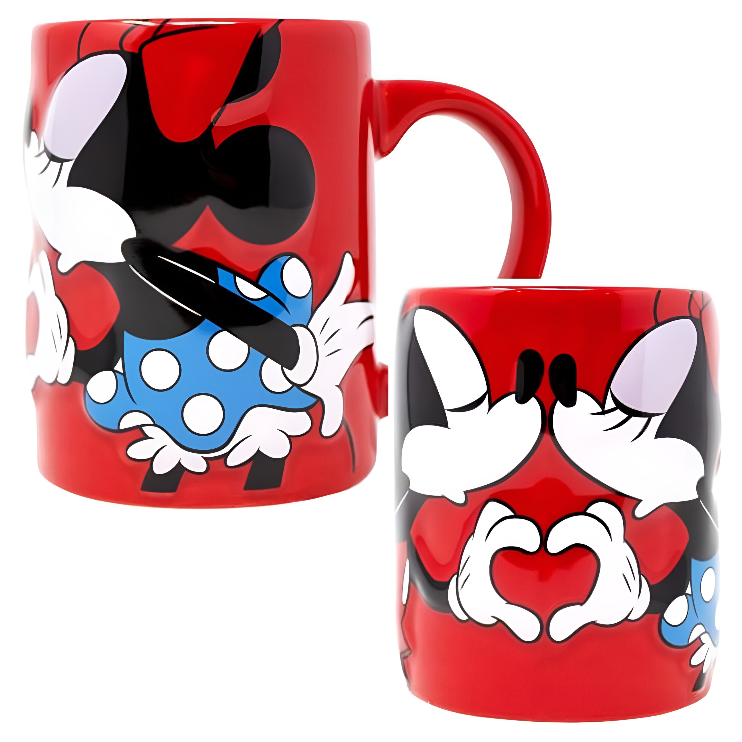 14 oz Disney Mickey & Minnie Kissing Mug