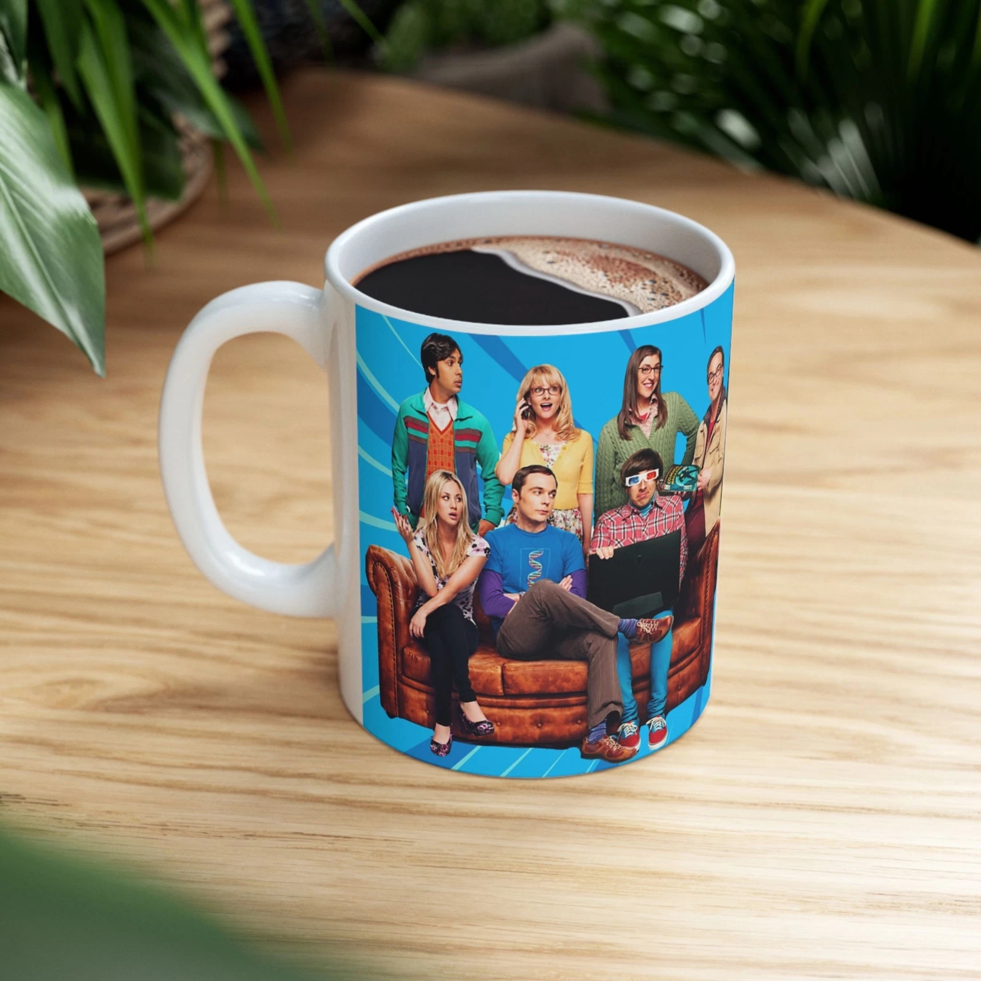 The Big Bang Theory Collective Character Portrait Ceramic Mug
