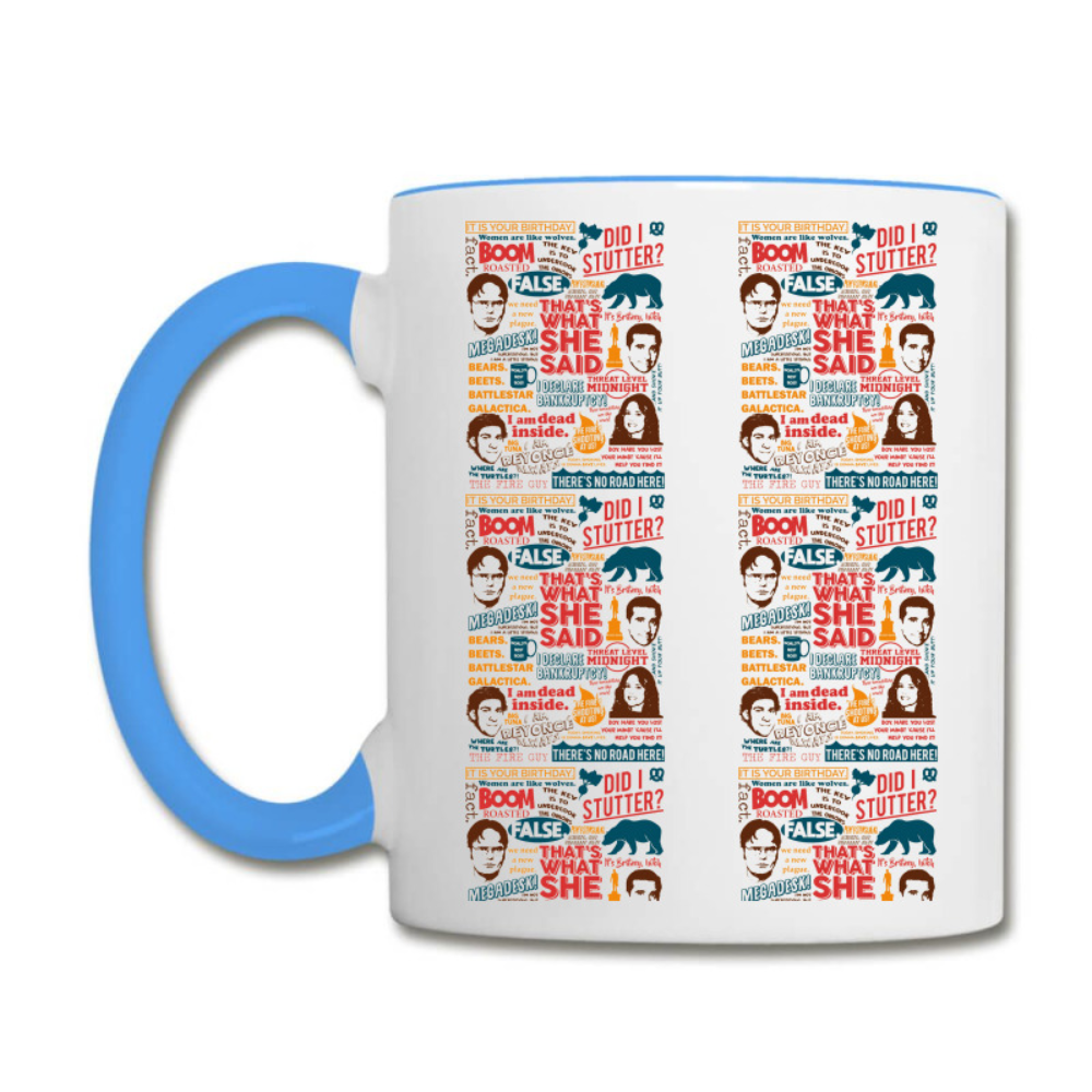 The Office Quotes Character Ceramic Mug