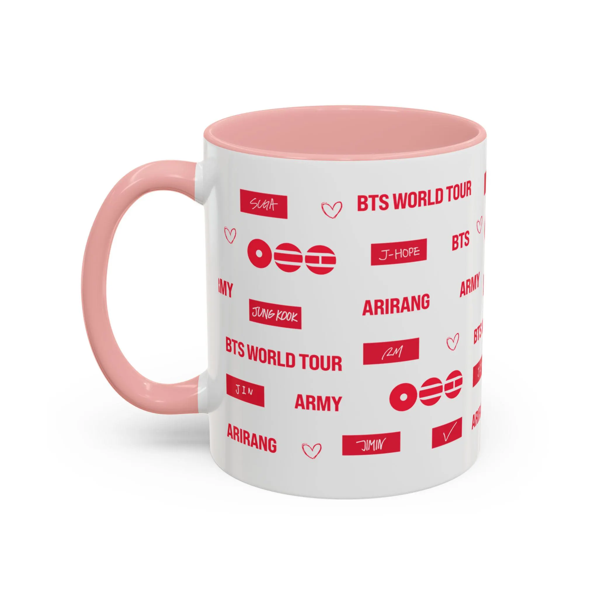 Music Tour Pattern Ceramic Coffee Mug