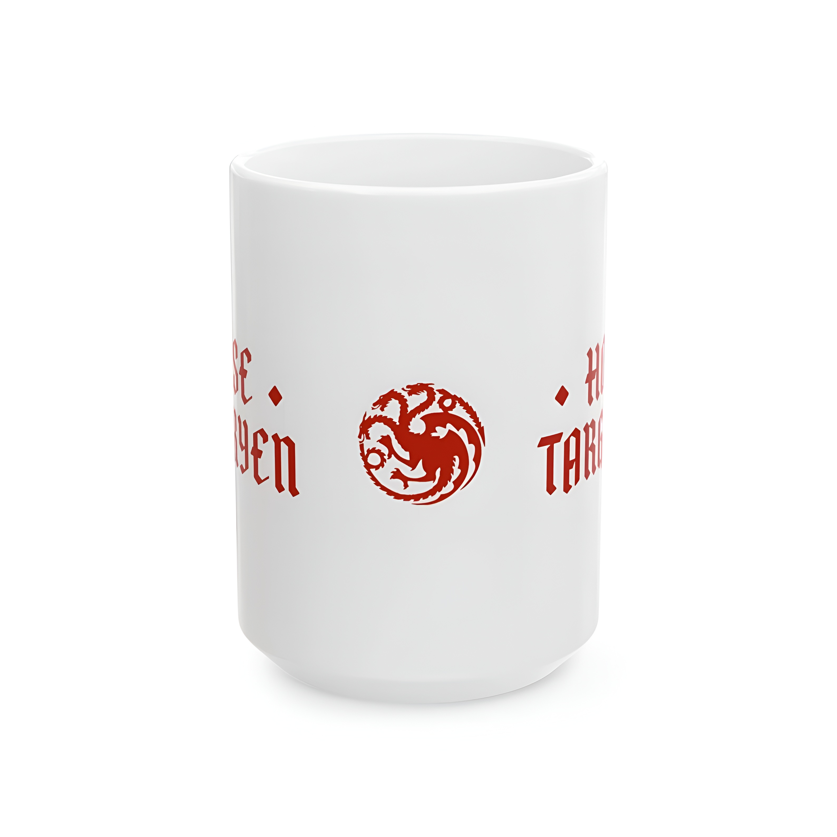 House Targaryen Text Printed Game Of Thrones Ceramic Coffee Mug