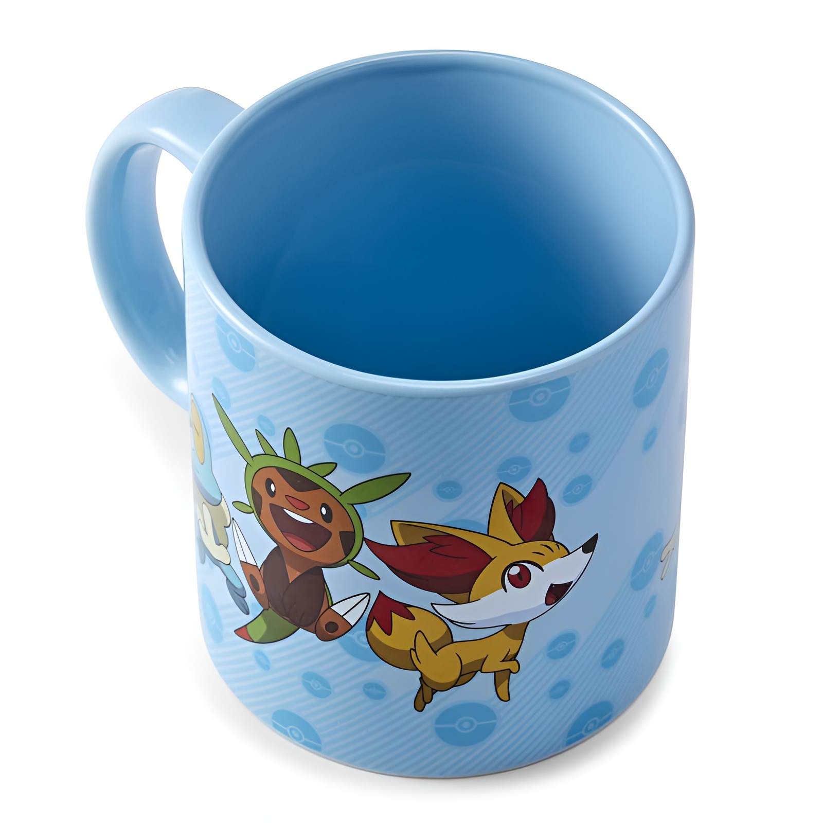 Pokémon XY Group Starters Mug 20oz Blue Coffee & Tea Cup