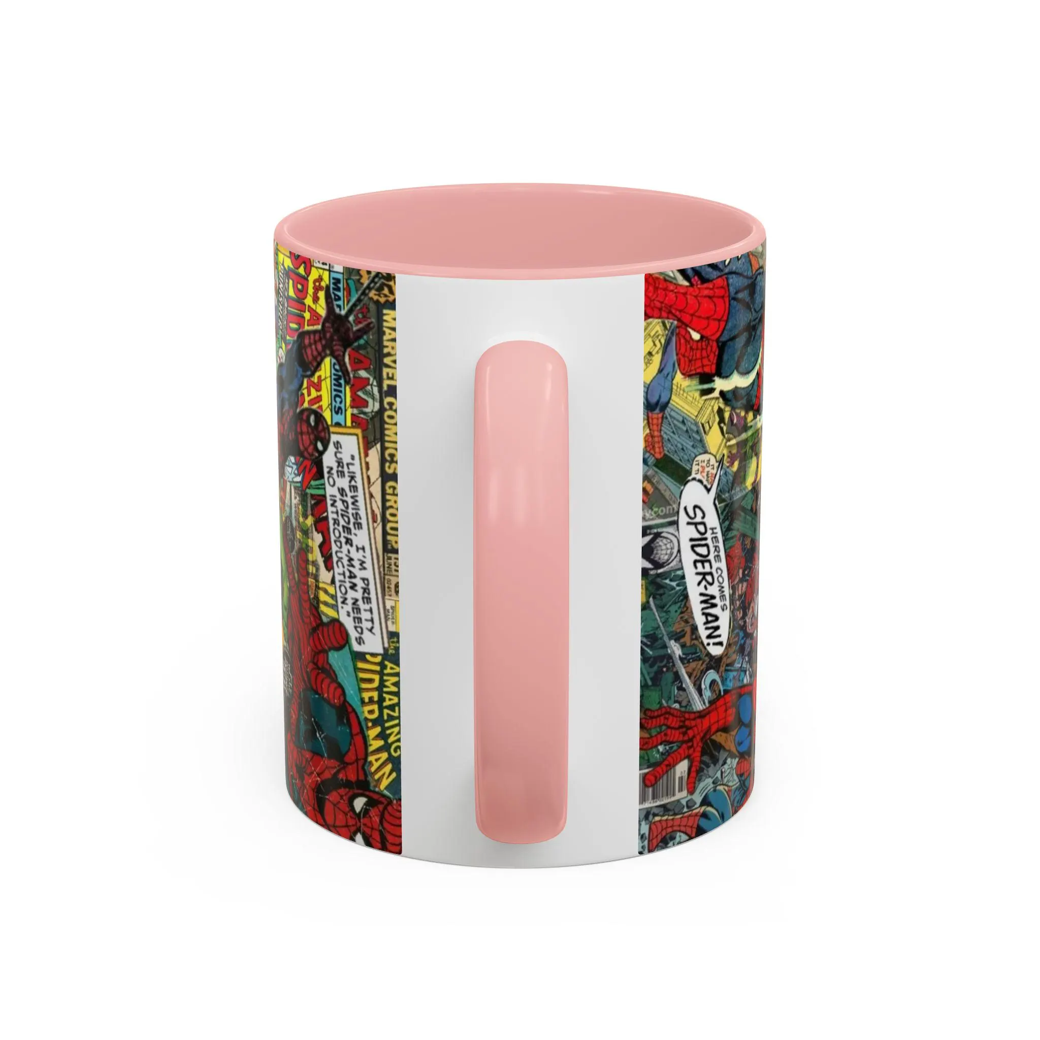 Spider Man Comic Collage Ceramic Mug