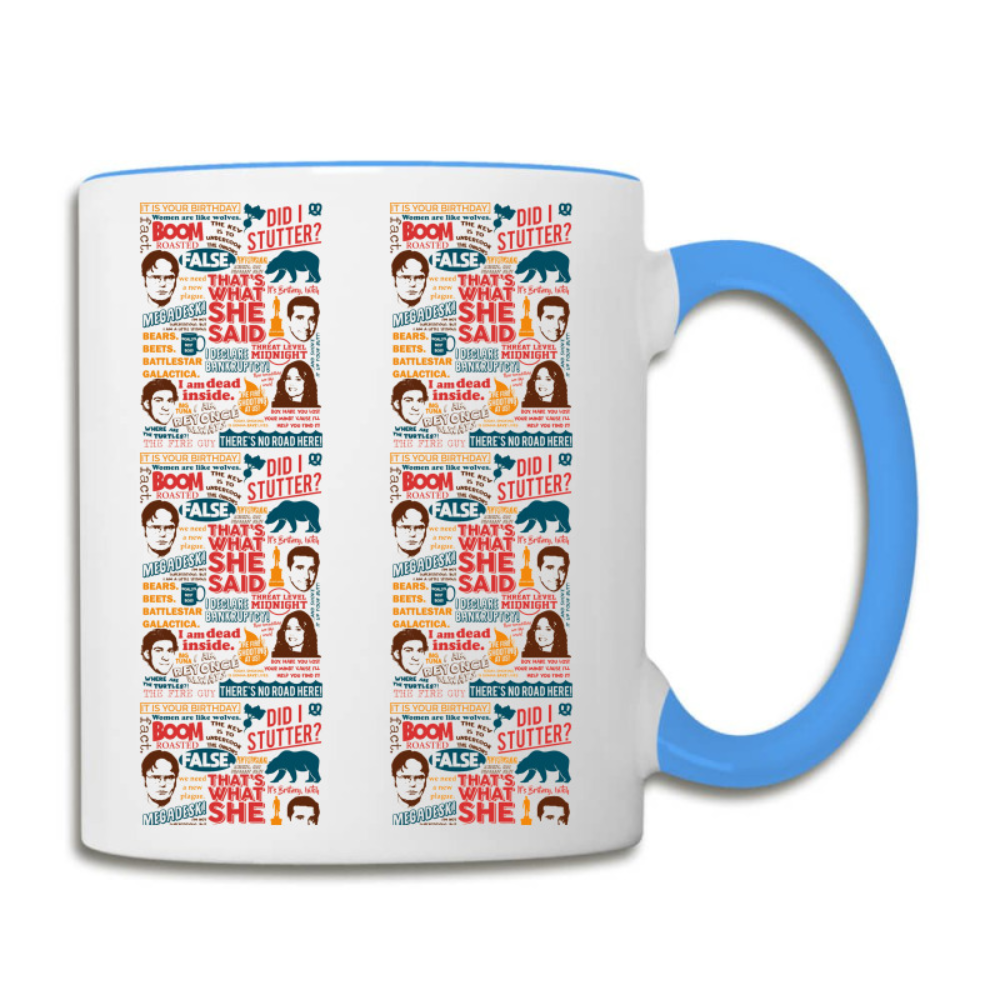 The Office Quotes Character Ceramic Mug