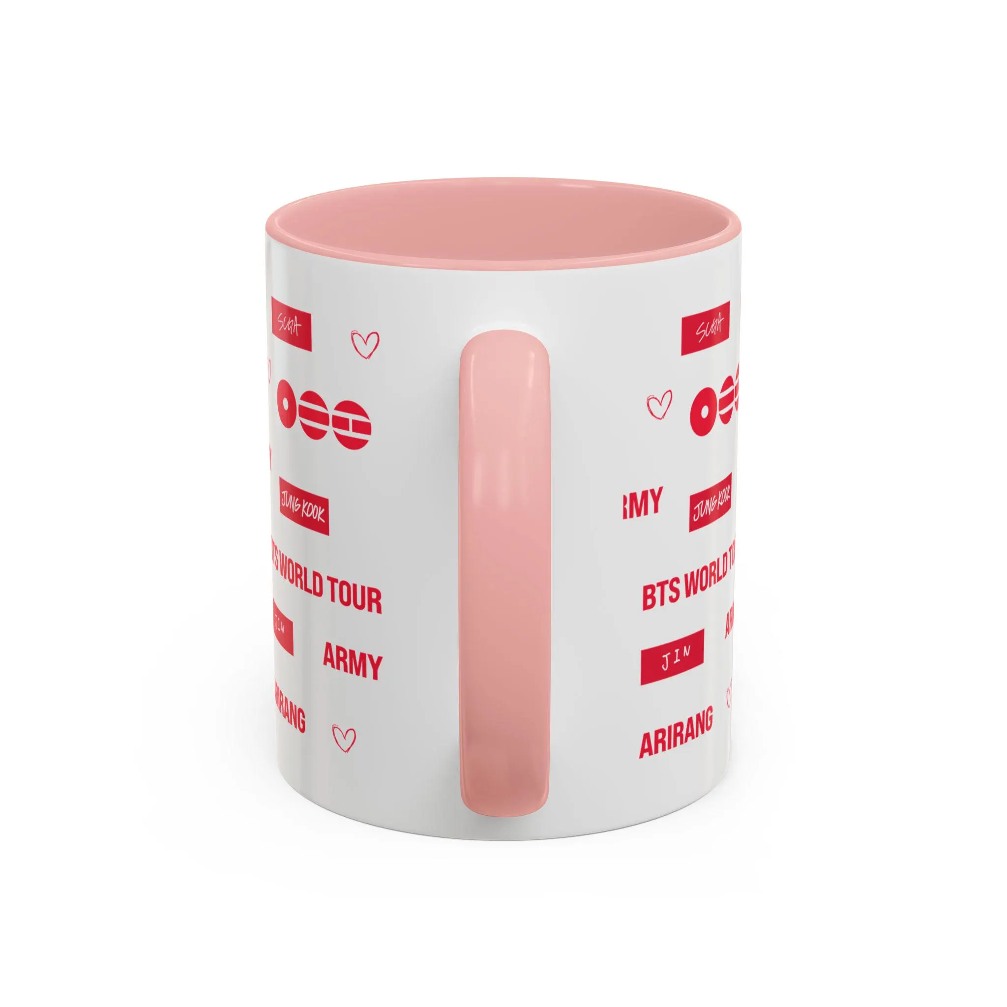 Music Tour Pattern Ceramic Coffee Mug