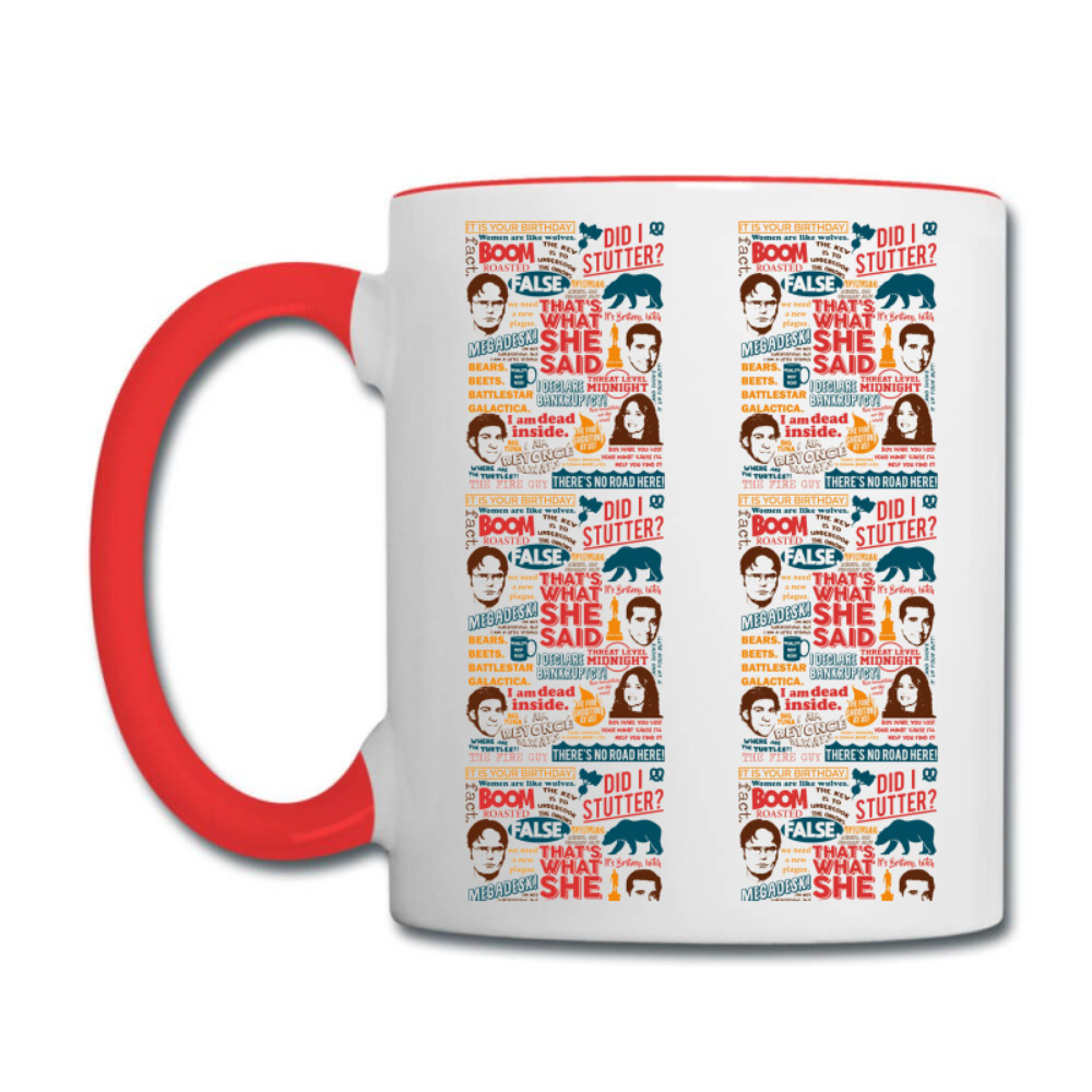 The Office Quotes Character Ceramic Mug