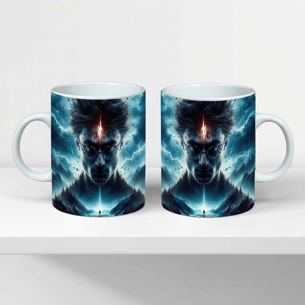 Harry Potter Dark Magic Themed Mug
