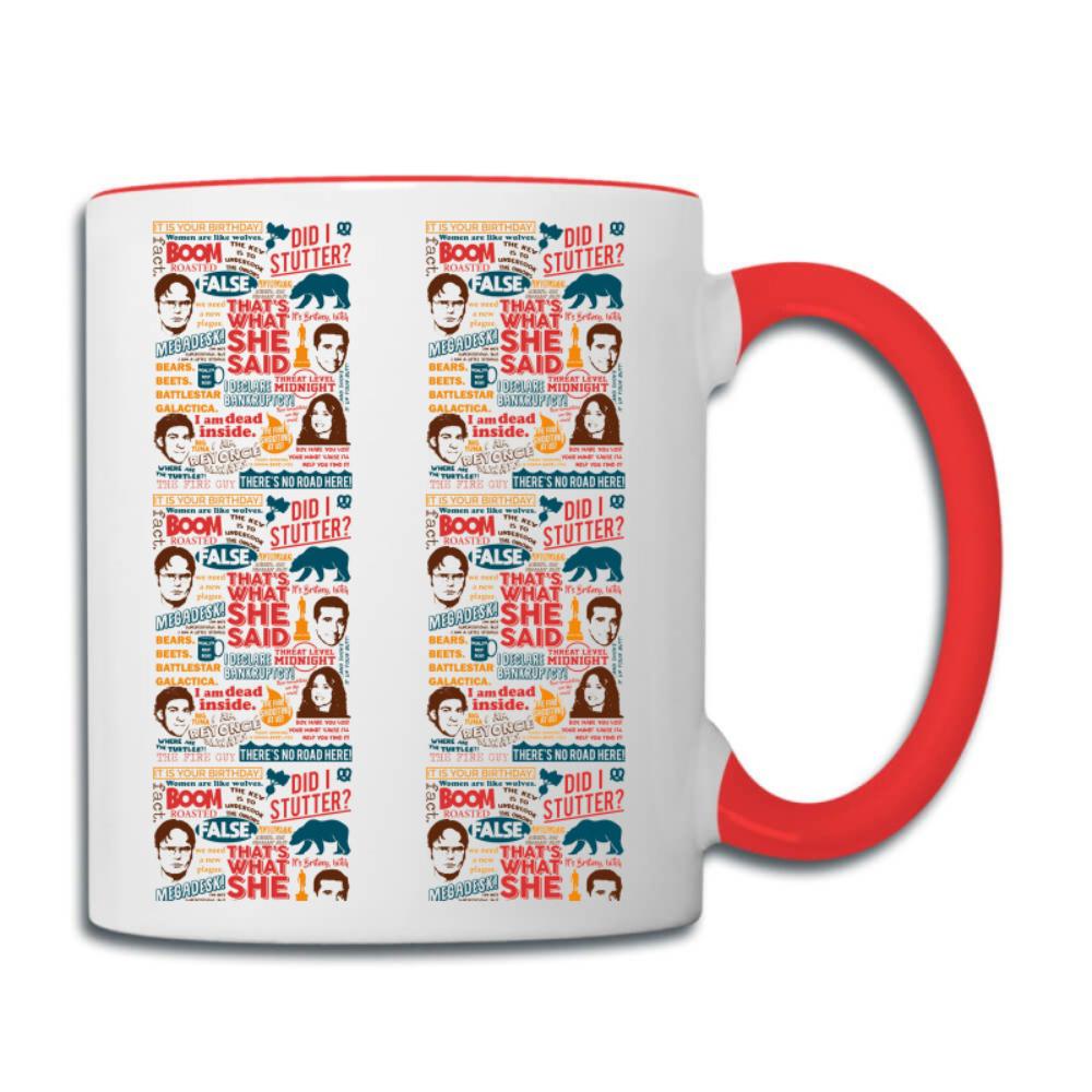 The Office Quotes Character Ceramic Mug