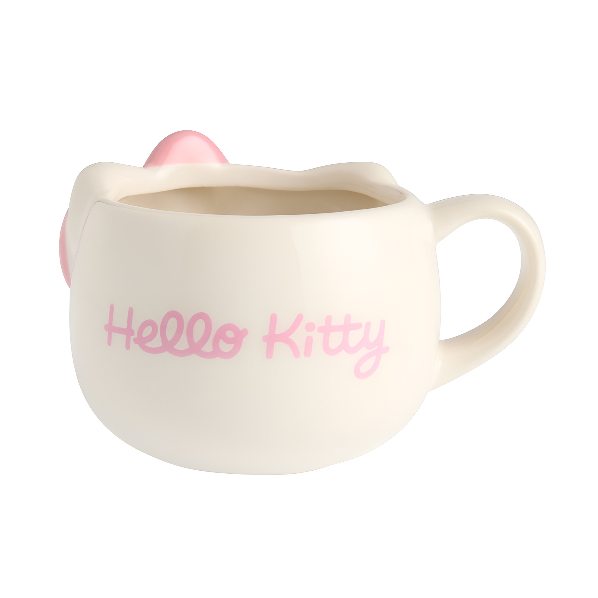Hello Kitty Face Figural Ceramic Mug