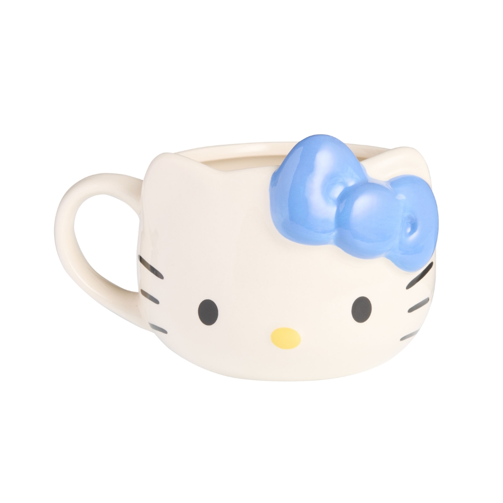 Hello Kitty Face Figural Ceramic Mug