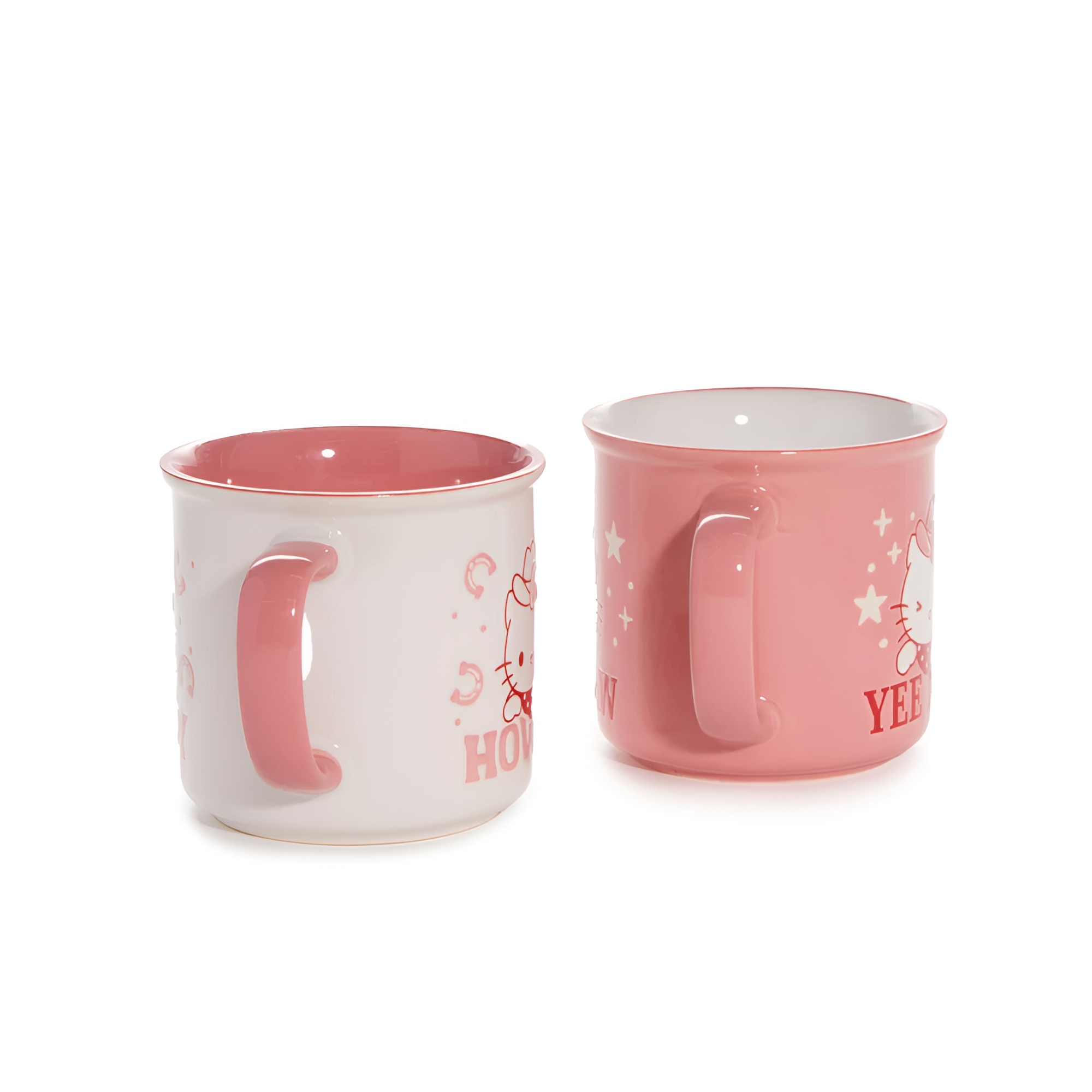 Hello Kitty Lone Star Ceramic Mug Gift Set (Set of 2)