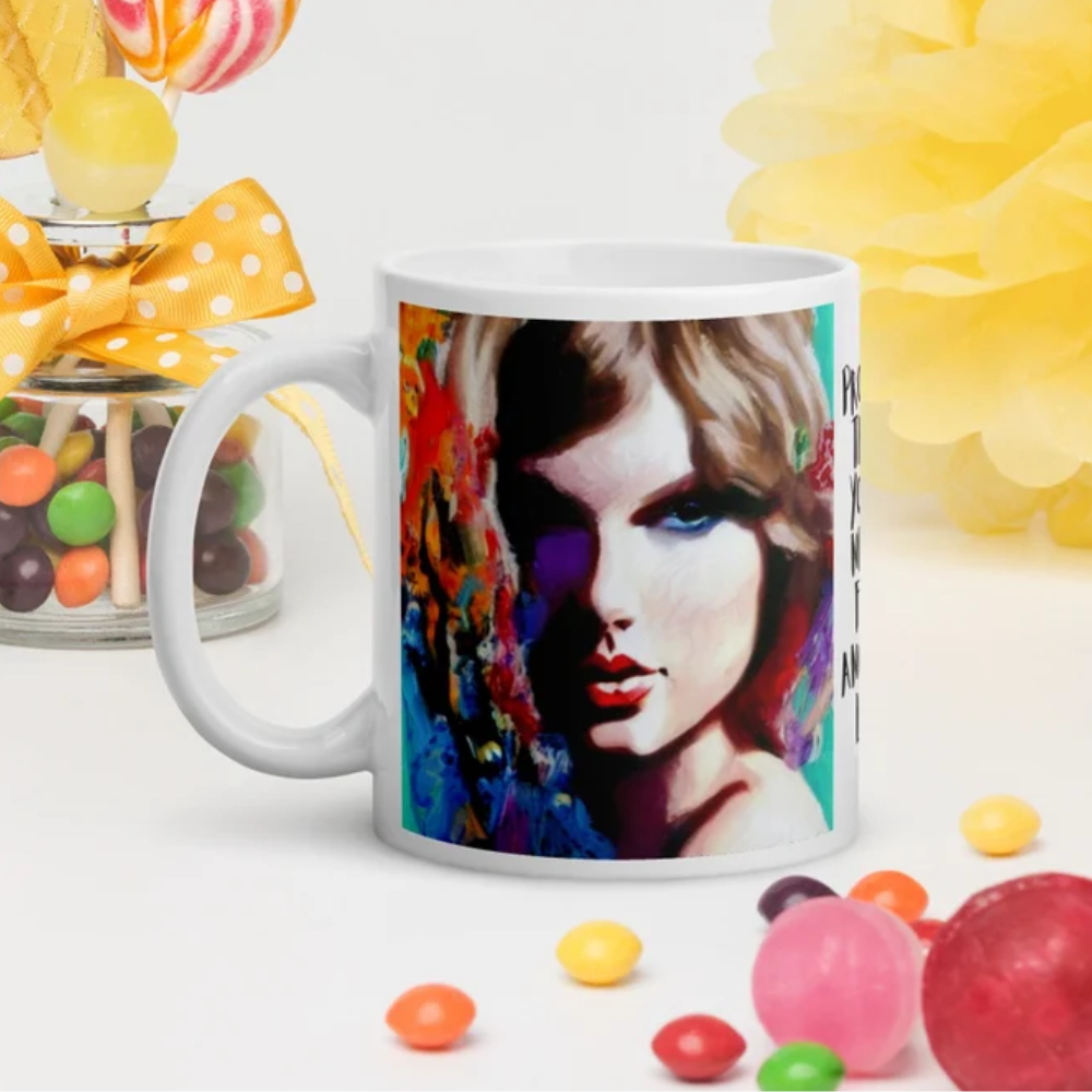 Taylor Swift Watercolor Mug | "ME!" Lyrics, Swiftie Gift