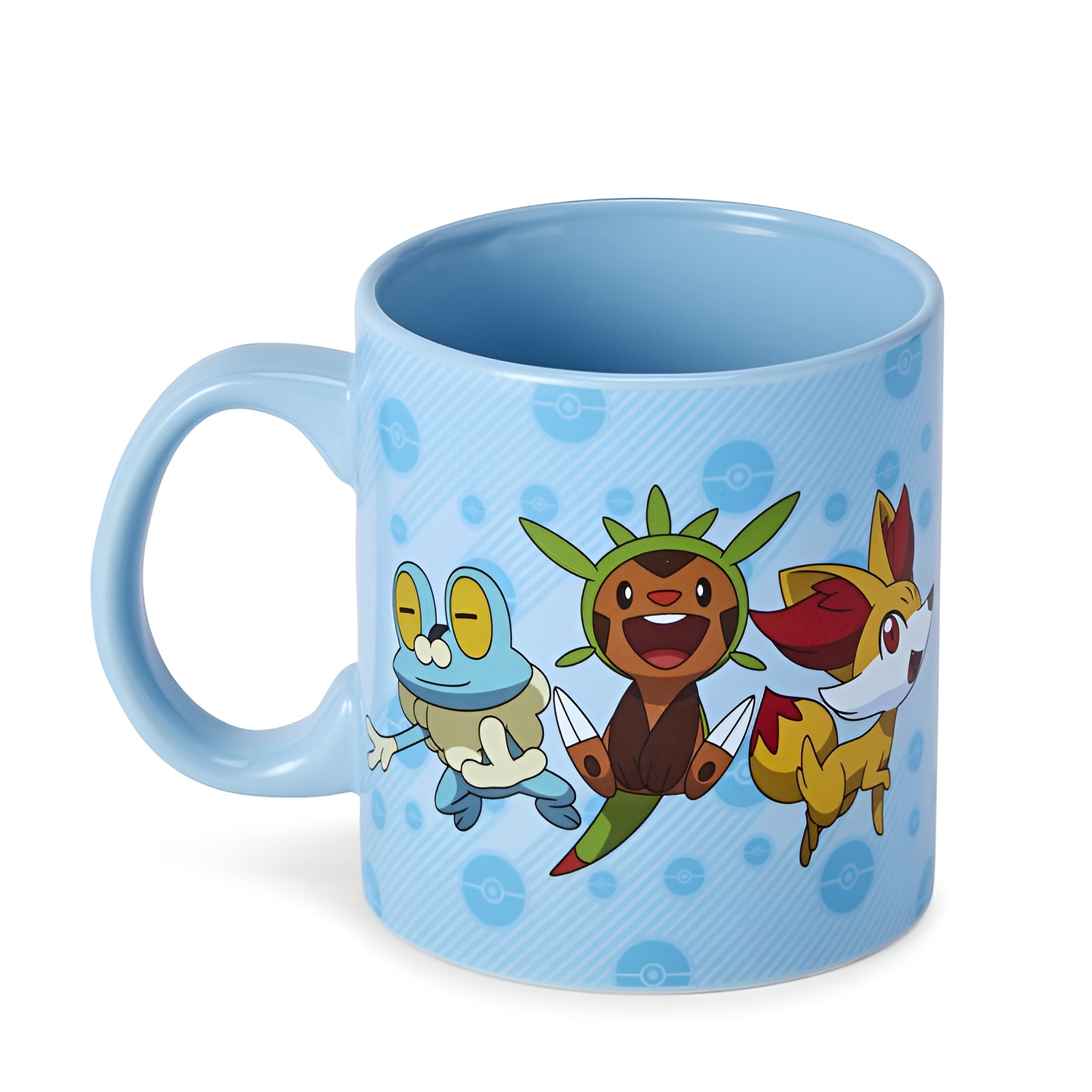 Pokémon XY Group Starters Mug 20oz Blue Coffee & Tea Cup