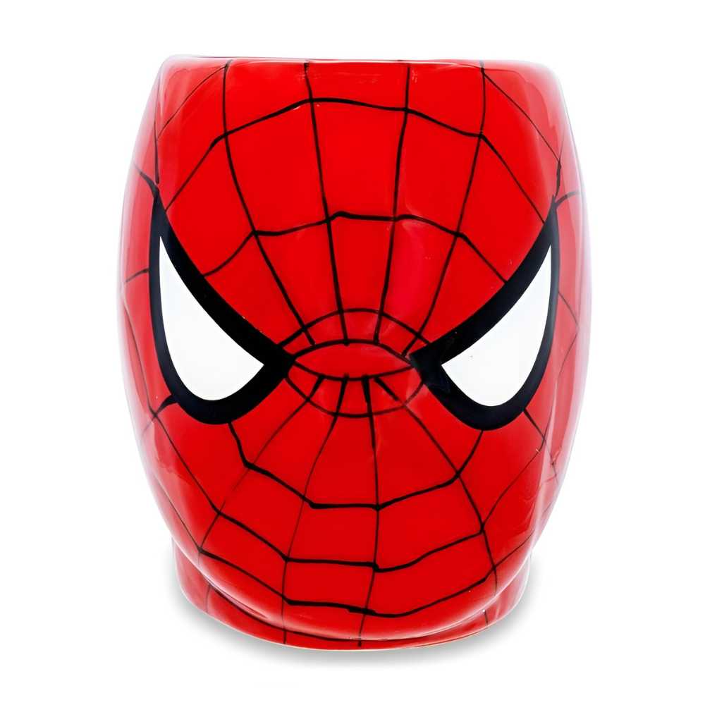 Comics Spider-Man Mask 3D Sculpted Ceramic Mug