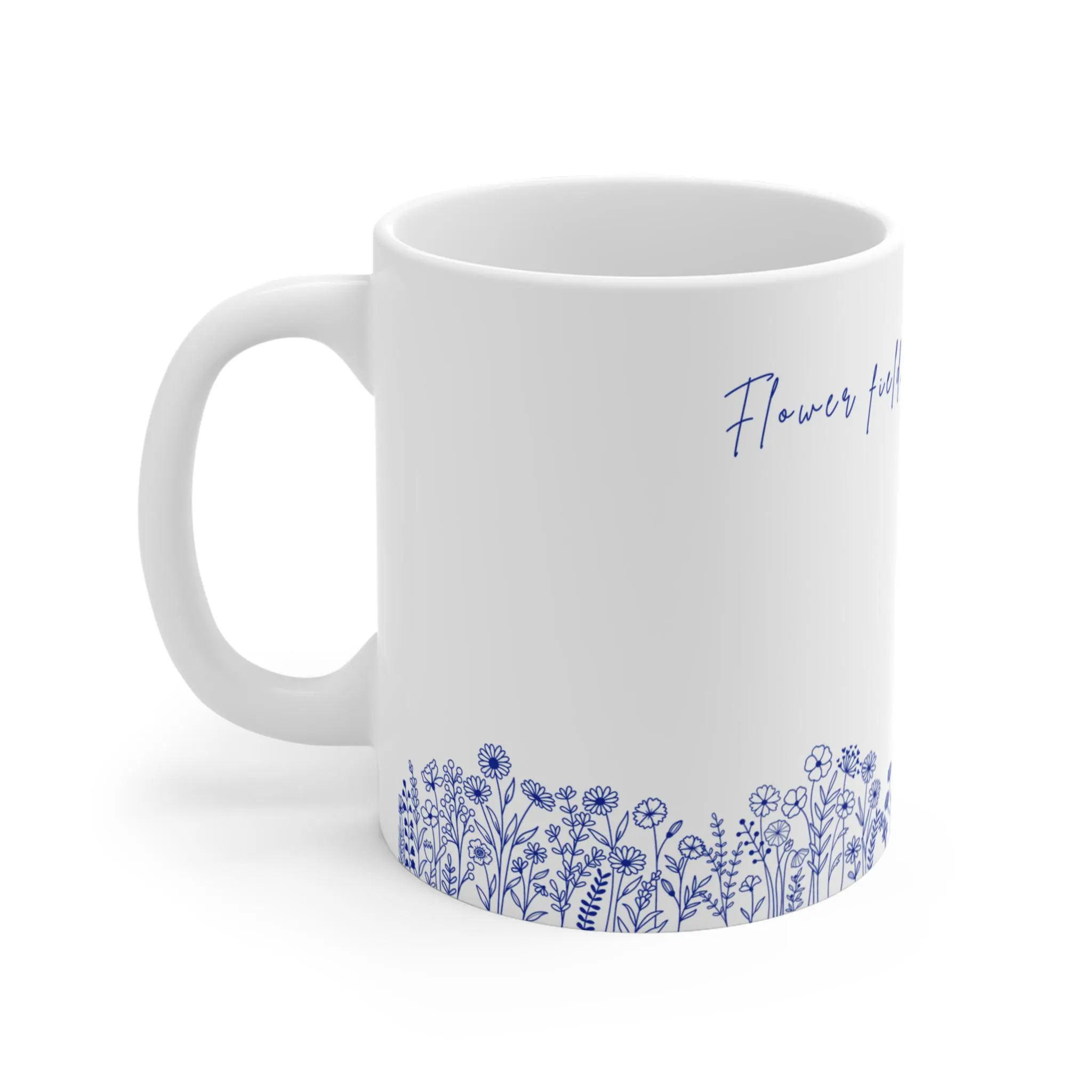 RM Wildflower Indigo Music Lyric Mug