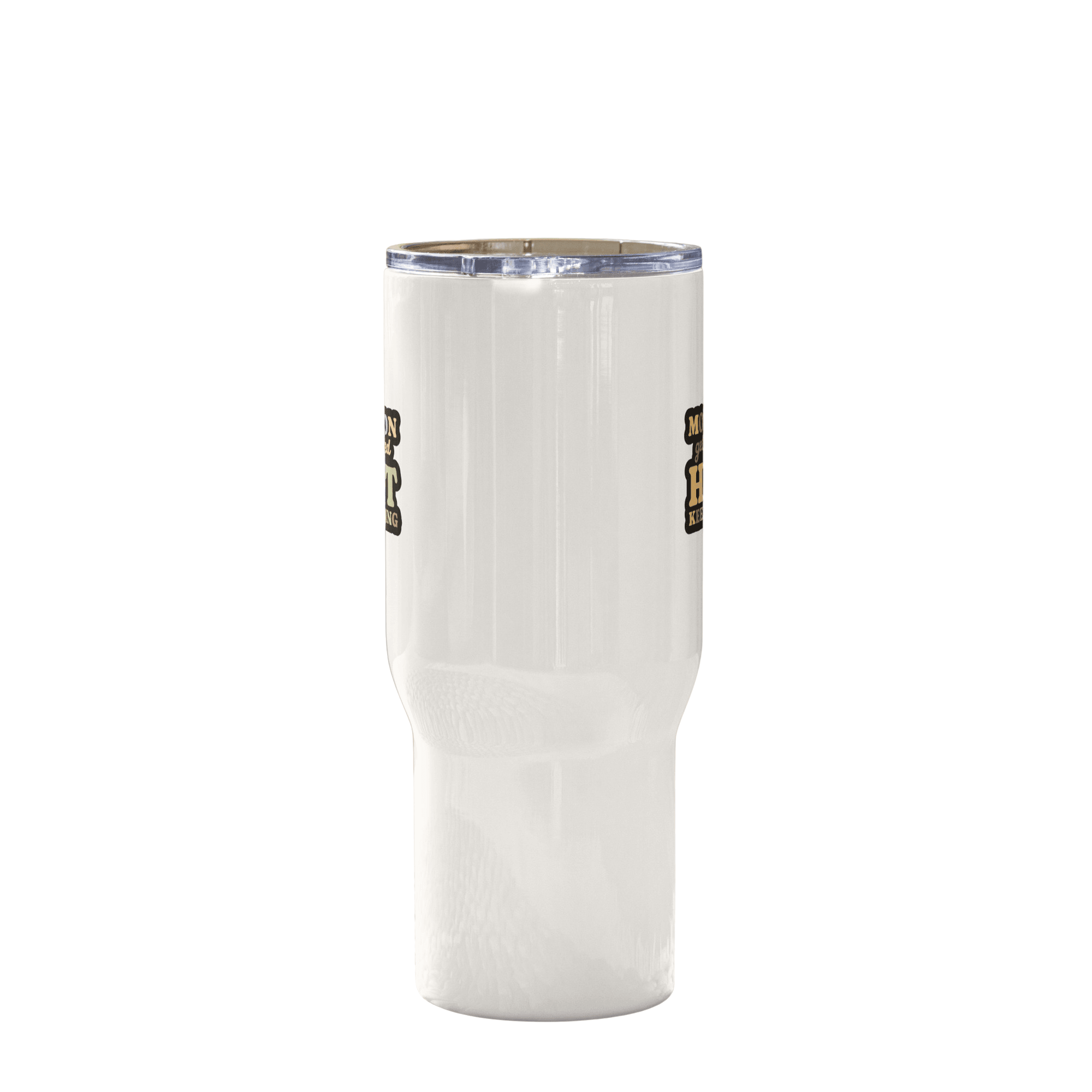 Motivation Printed Travel Mug With Timeless Retro Style - Inspire Cups