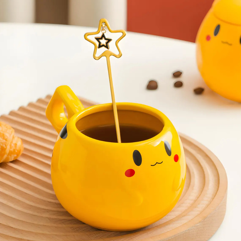 320ML Pikachu Ornament Ceramic Mug