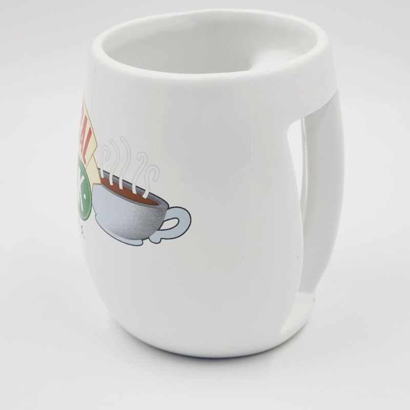 Friends TV Show Central Perk Coffee Mug with Inverted Handle 