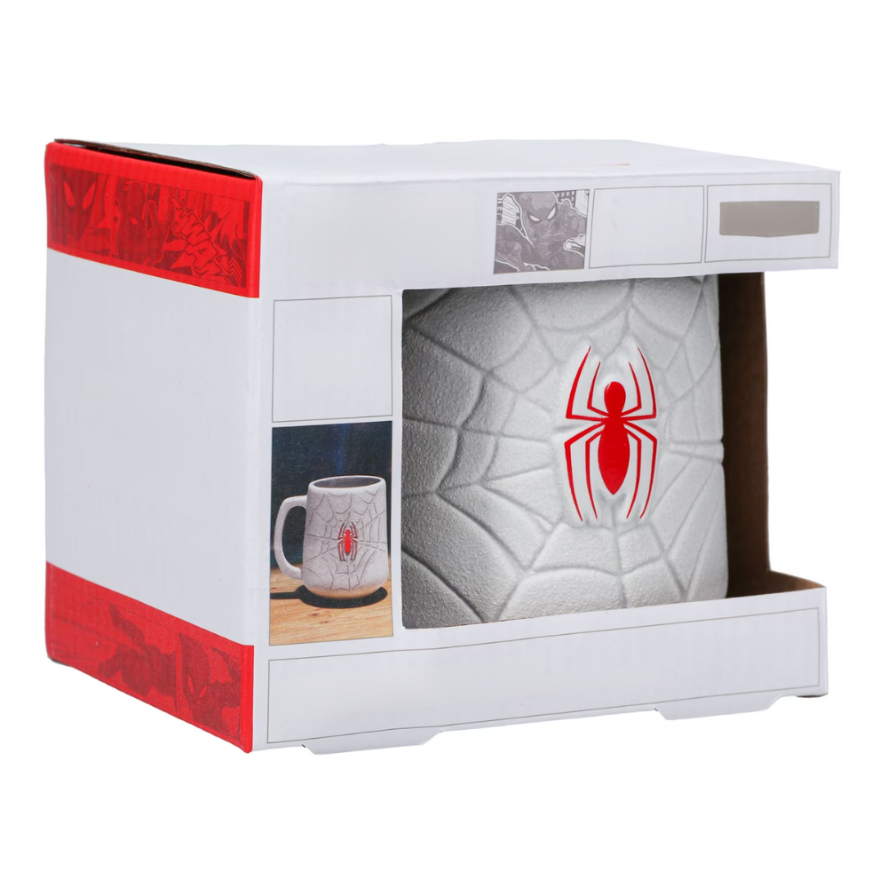 Spider Man Web Sculpted Stone Cup