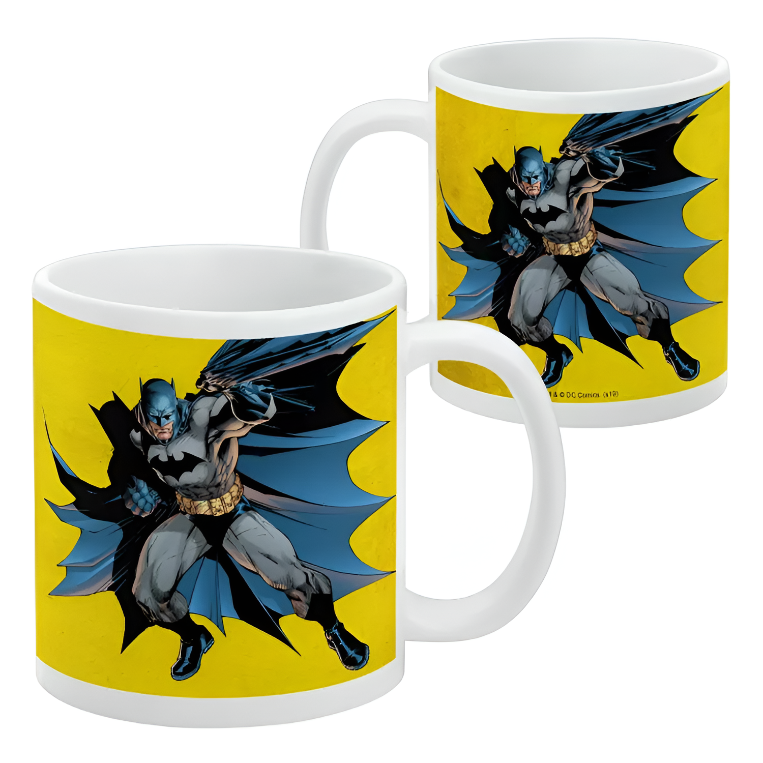 Batman Action Pose Coffee Mug 11oz