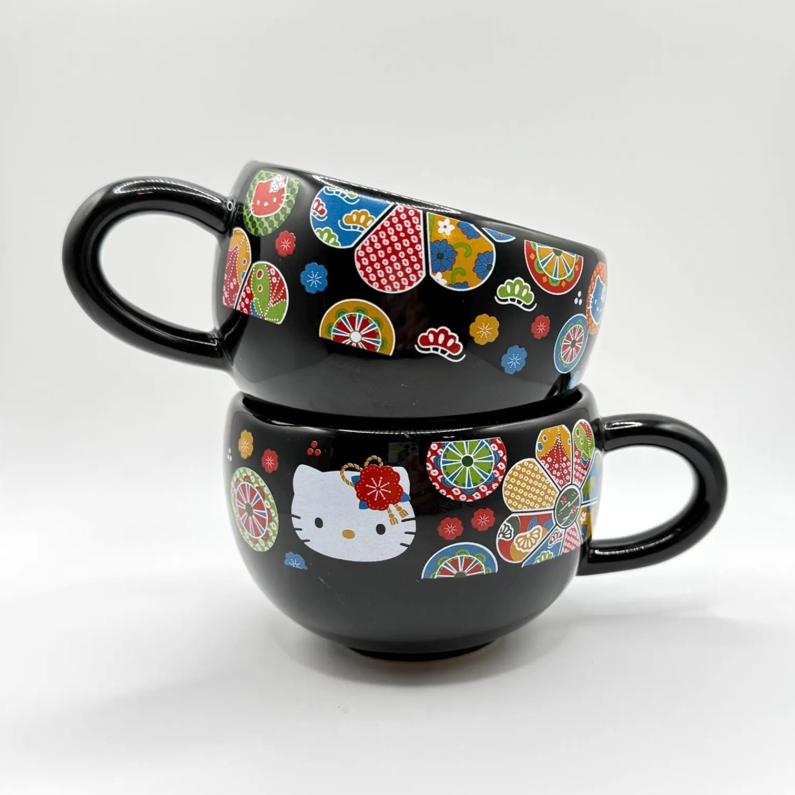 [Copy]Hello Kitty Black Ceramic Mugs – Sanrio 1976- 2000