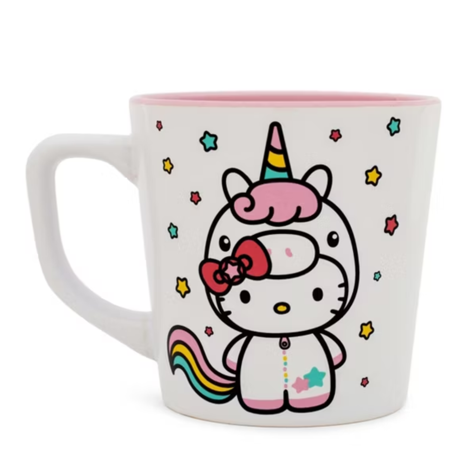 Silver Buffalo Sanrio Hello Kitty Unicorn Ceramic Latte Mug