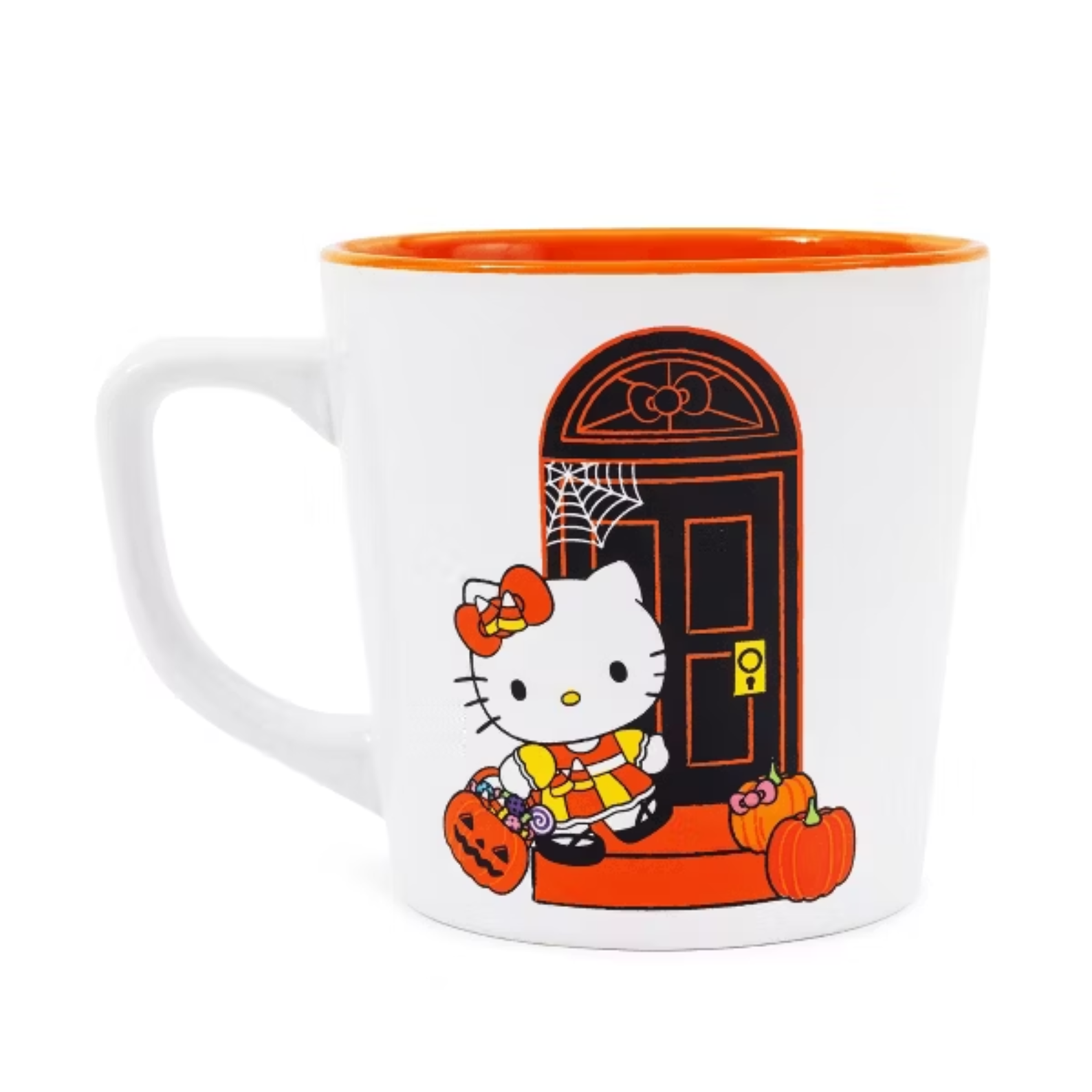 Silver Buffalo Sanrio Hello Kitty Pumpkins Ceramic Latte Mug
