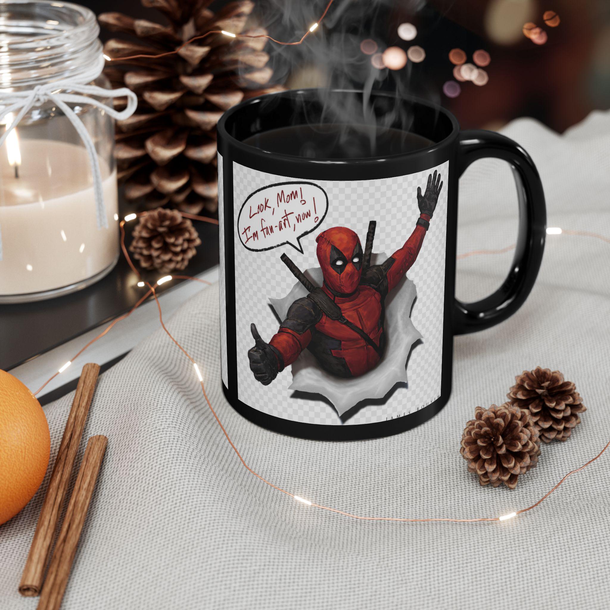 Deadpool Comic Book Quote Ceramic Coffee Mug