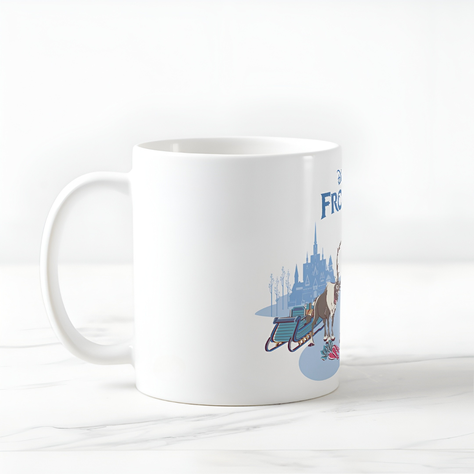 Frozen Characters Themed Ceramic Coffee Mug