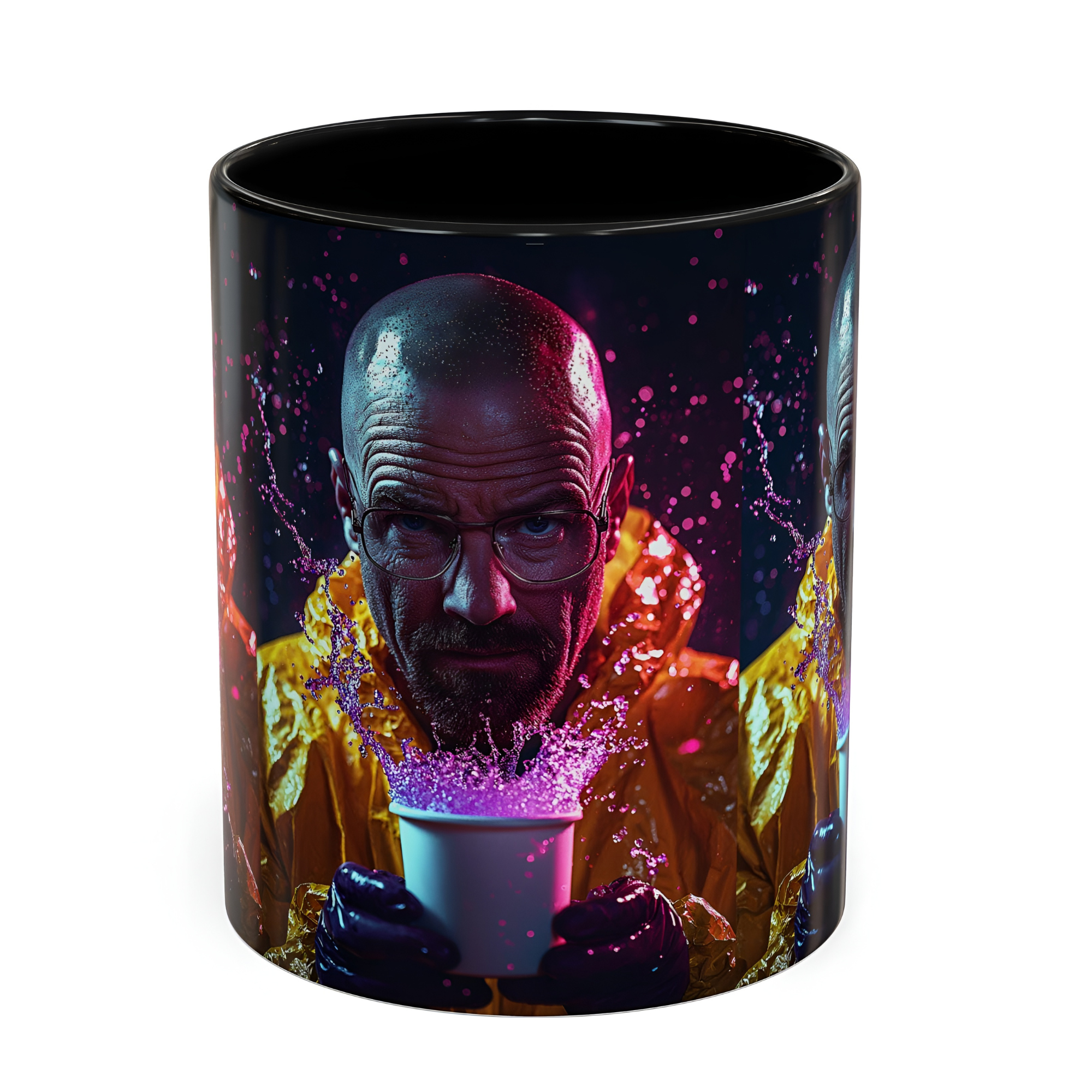 Walter White Character Chemical Splash Mug