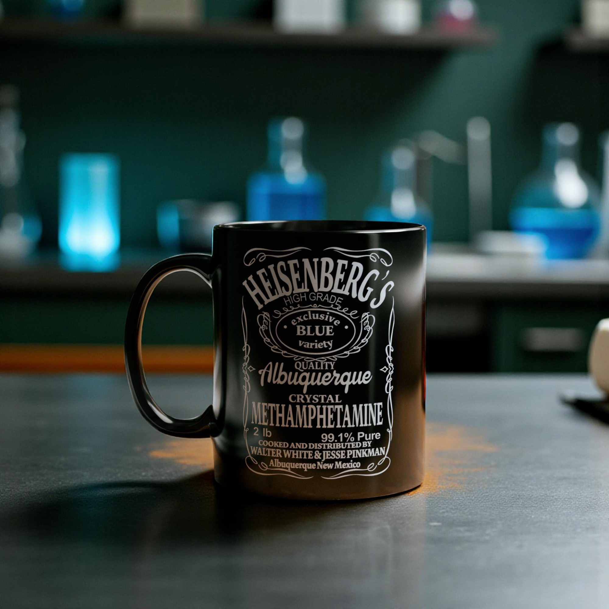 Heisenberg Walter White Whiskey Style Mug