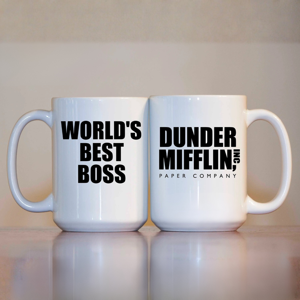 Dunder Mifflin World Best Boss Ceramic Mug