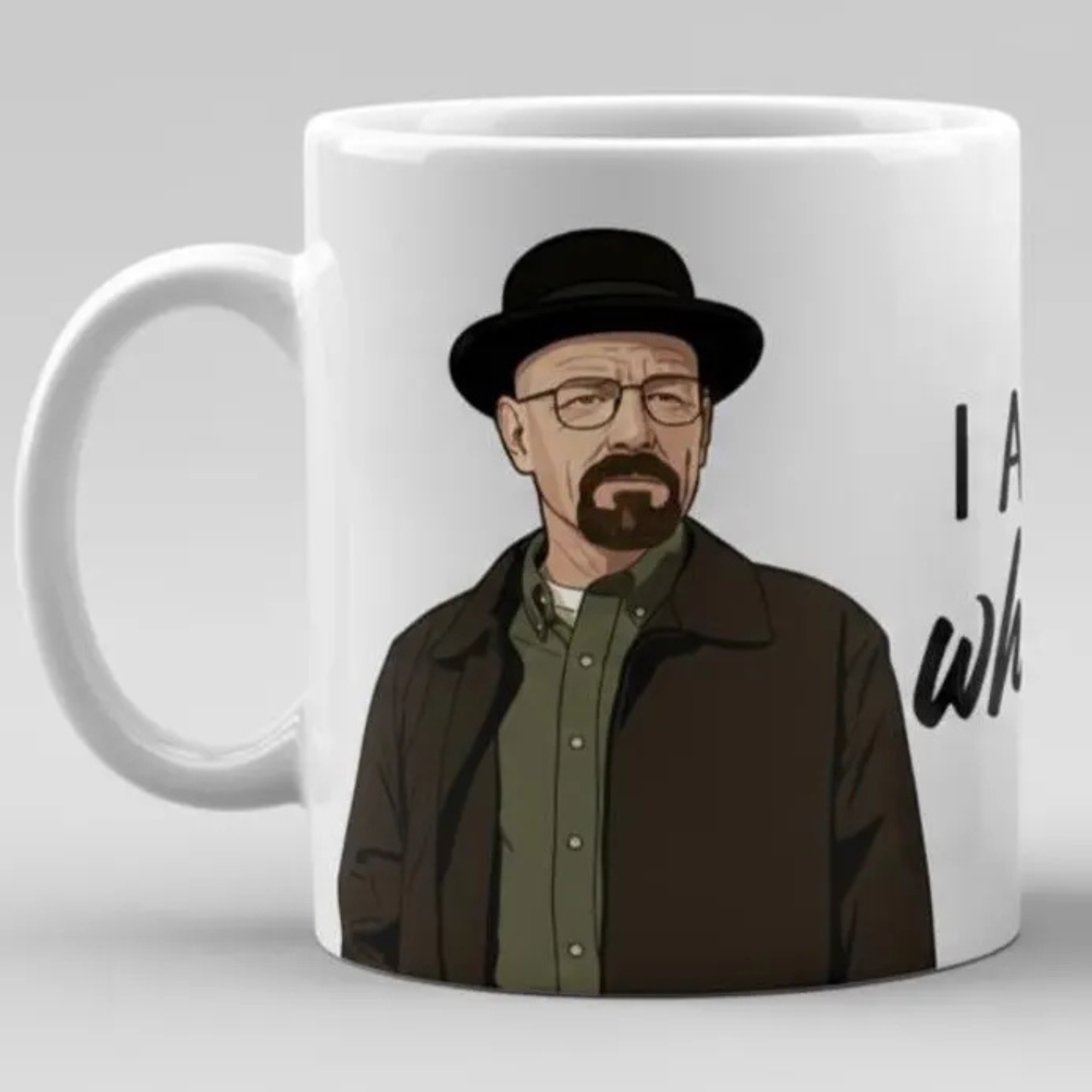 Walter White I Am The One Who Knocks Quote Printed Mug