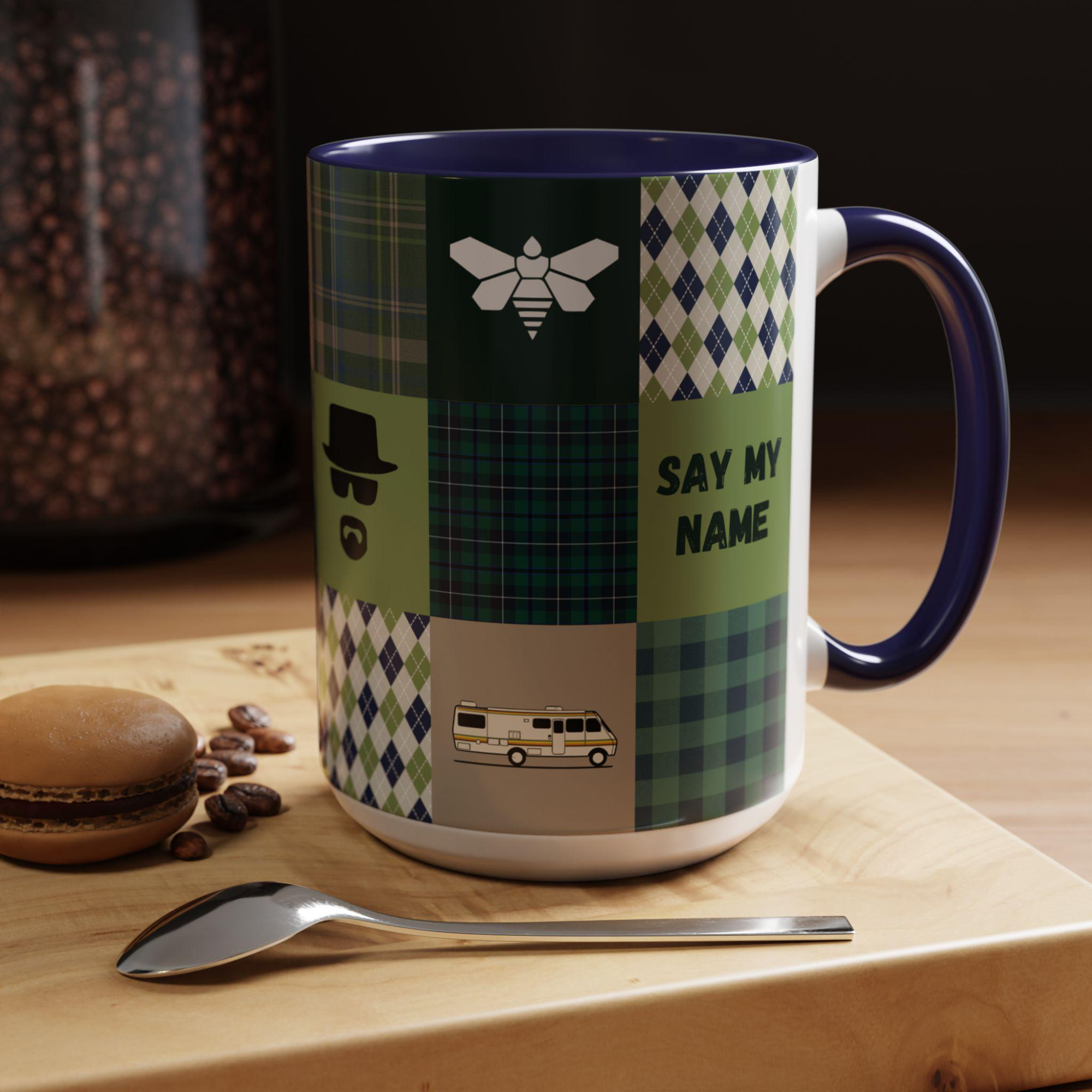 Heisenberg Patchwork Pattern Coffee Mug