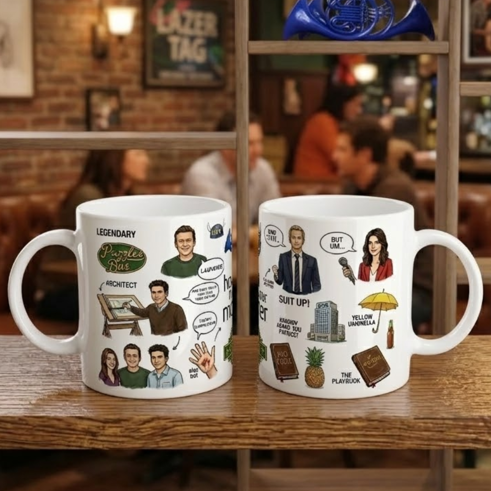 How I Met Your Mother Character Ceramic Mug 11 Oz
