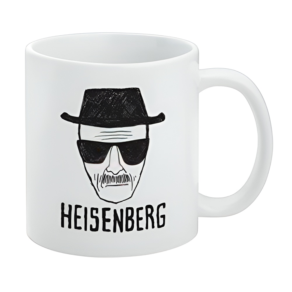 Heisenberg Sketch Breaking Bad 11oz Ceramic Mug 