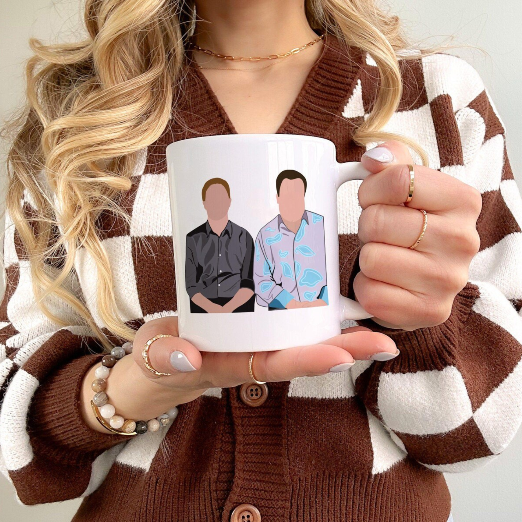 Modern Family Cam & Mitch Ceramic Coffee Mug - TV Show Gift
