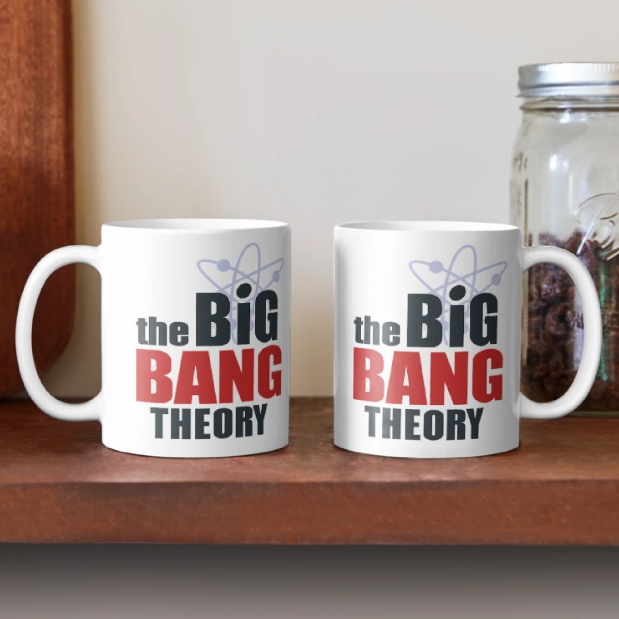 Big Bang Theory Signature Atom Logo Coffee Mug