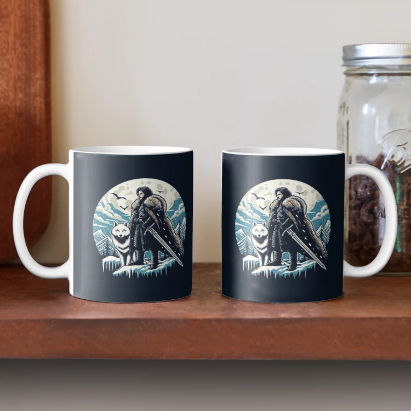 Jon Snow Game of Thrones Coffee Mug