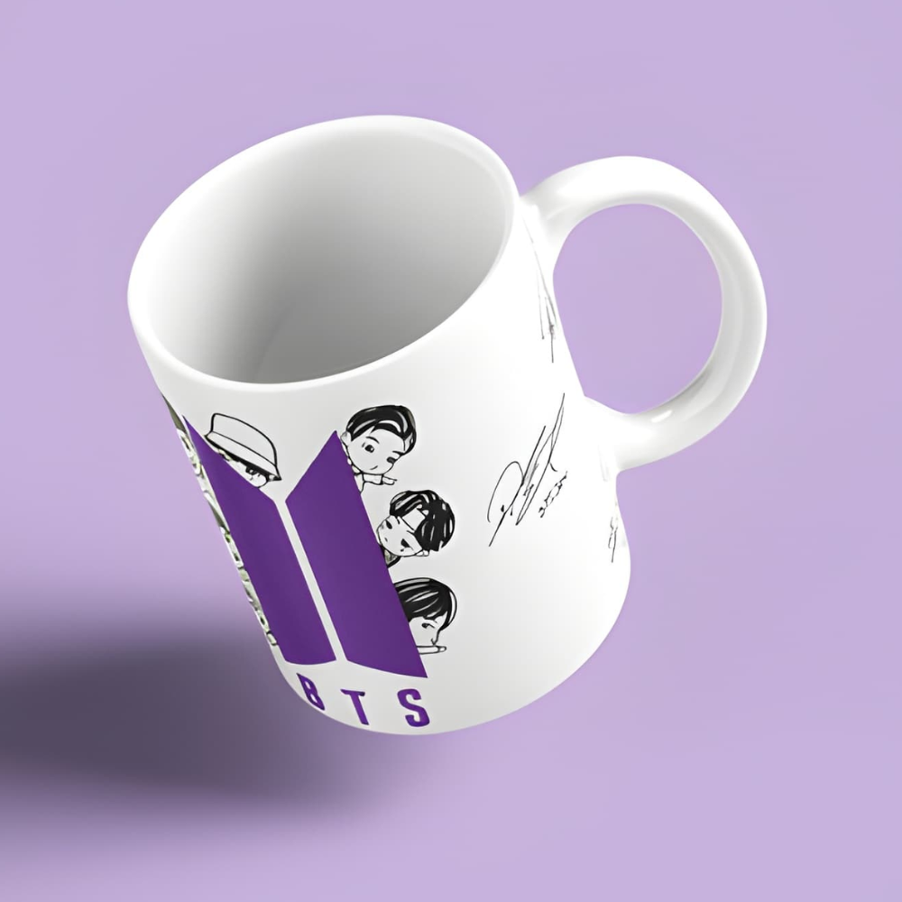 Autographs mug - Kpop Gift - Army Gift - Army mug