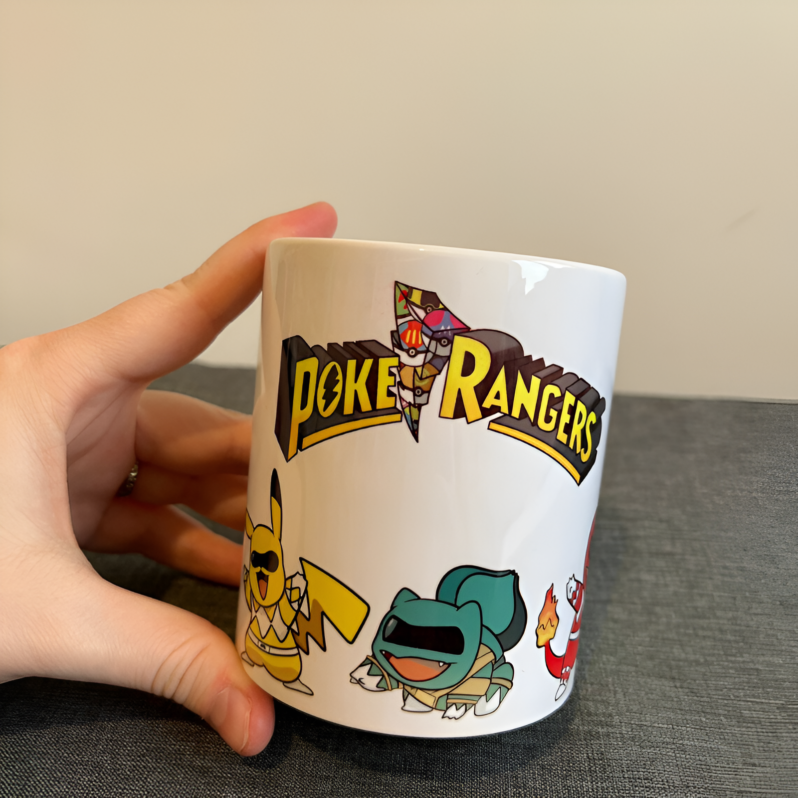 PokeRangers Ceramic Mug