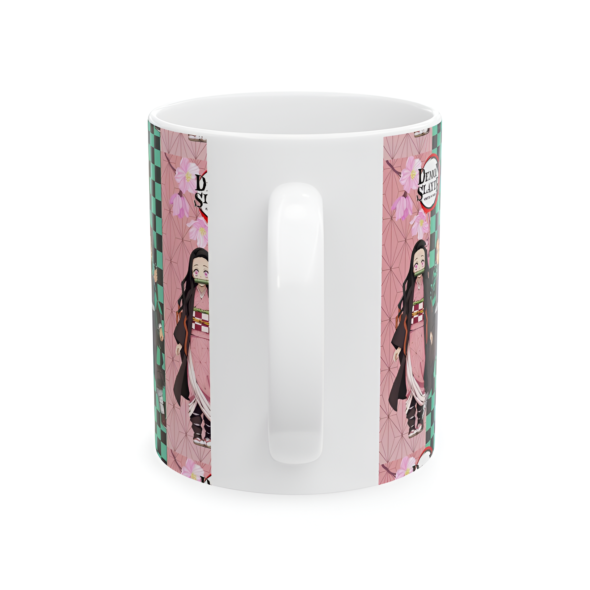 Demon Slayer Pattern Ceramic Drinking Vessel
