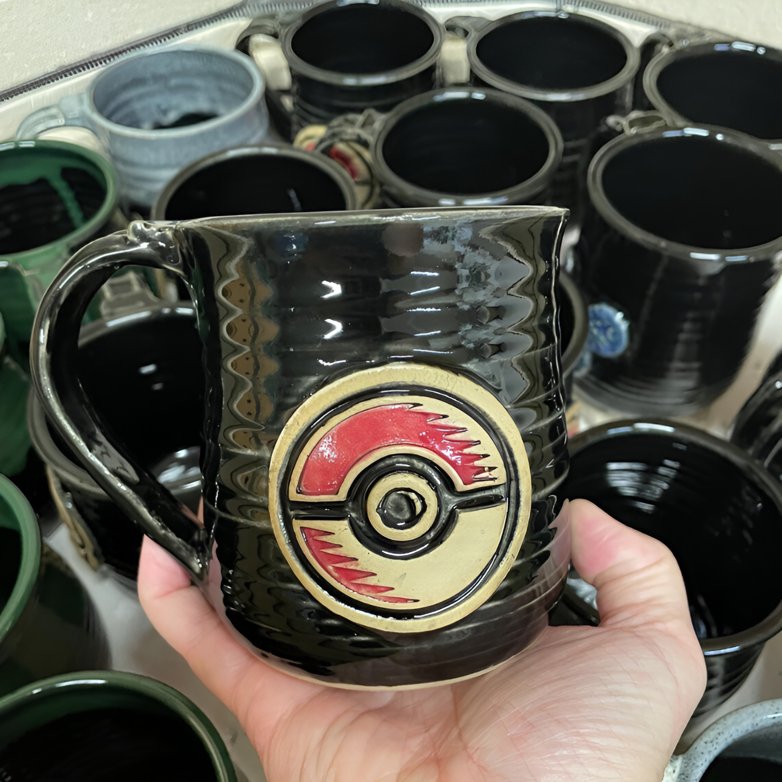 Pokemon Ball Catch Them All Fandom Mug