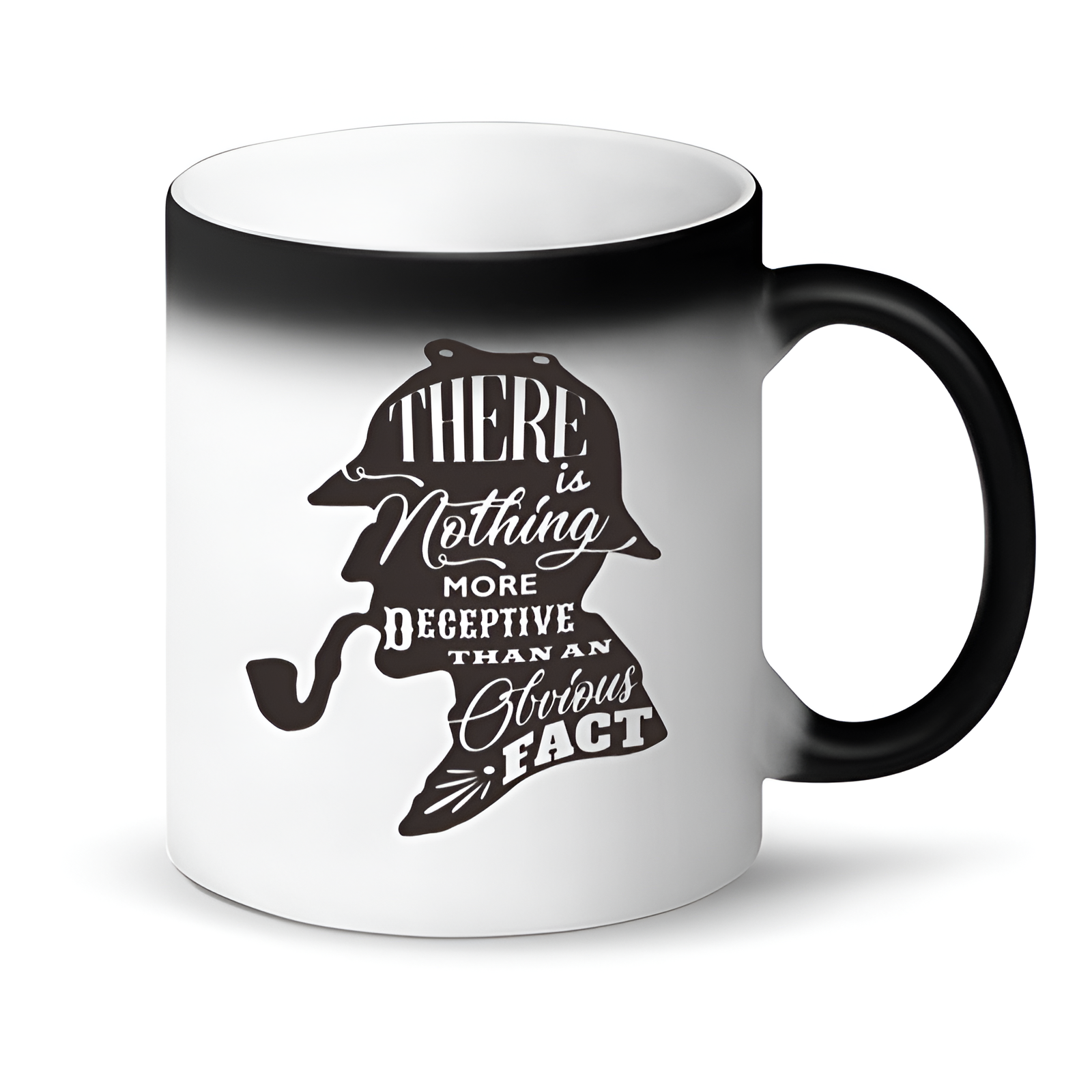 Sherlock Holmes Heat Reacting Ceramic Magic Mug