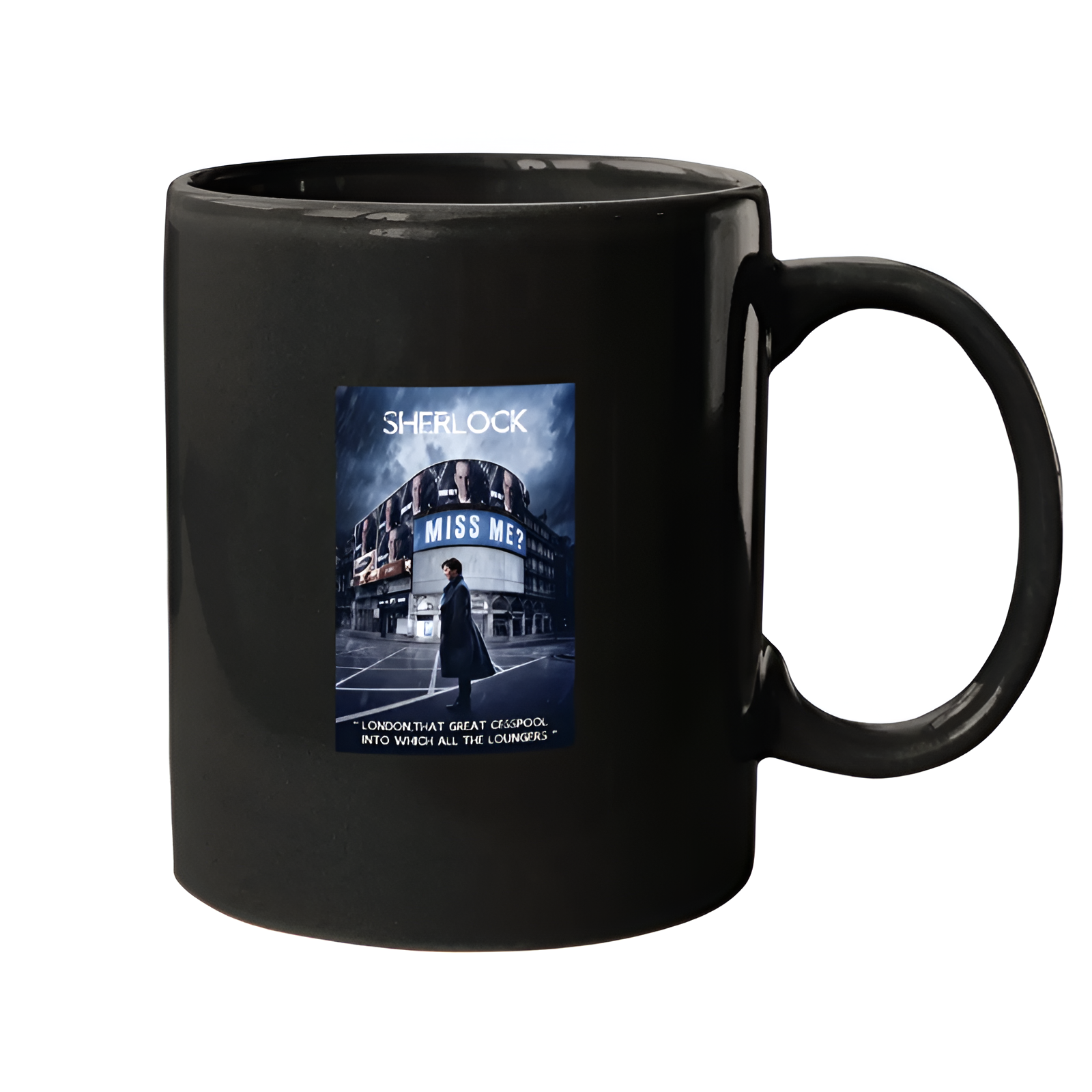 Sherlock Tv Show Ceramic Coffee Drinking Mug