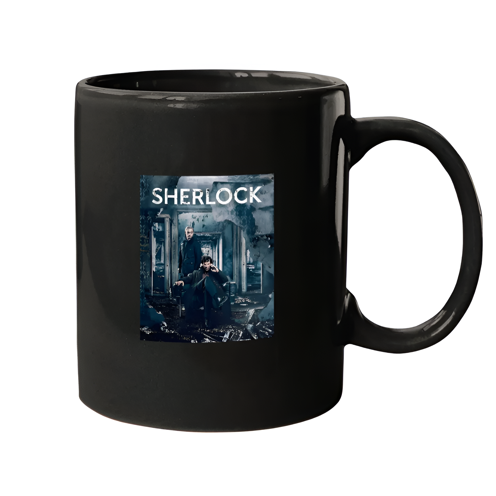 Sherlock Tv Show Graphic Ceramic Coffee Mug