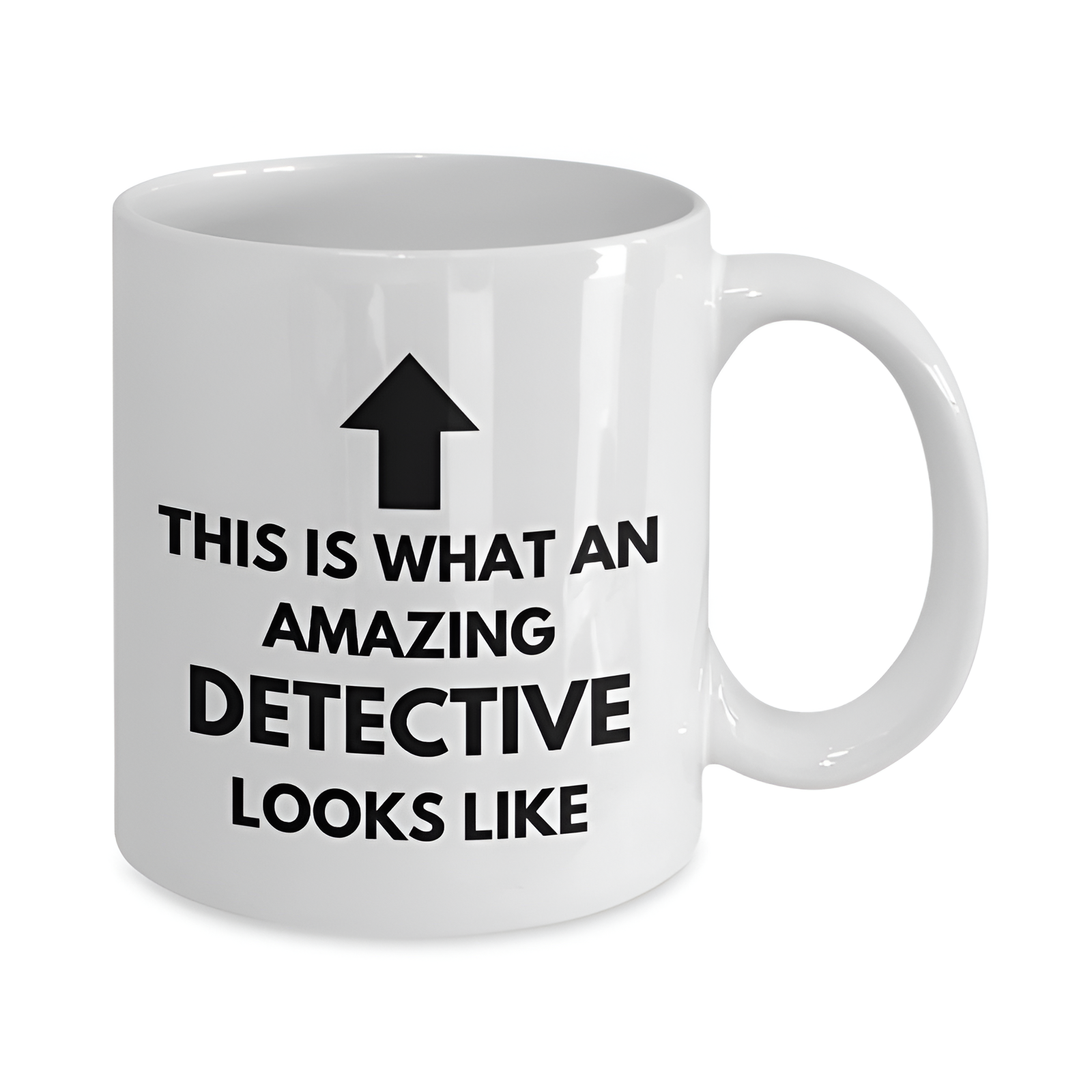 Sherlock How Detective Looks Ceramic Coffee Mug 