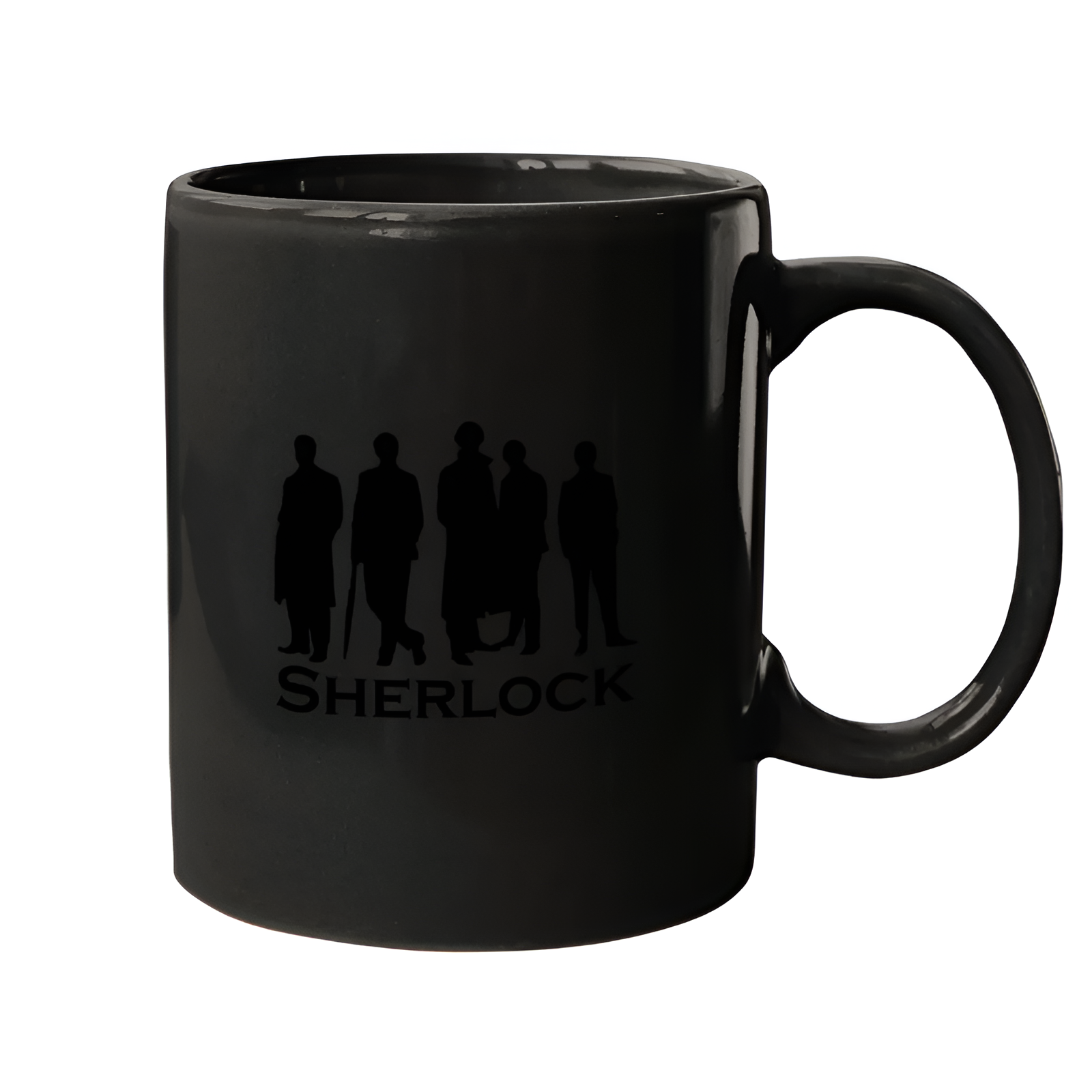 Sherlock Silhouette Ceramic Coffee Mug For Fans